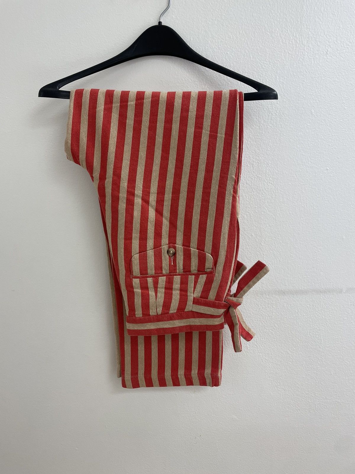 Bode Bode Candy Shop Red Striped Trousers Size US 30 / EU 46 - 3 Thumbnail