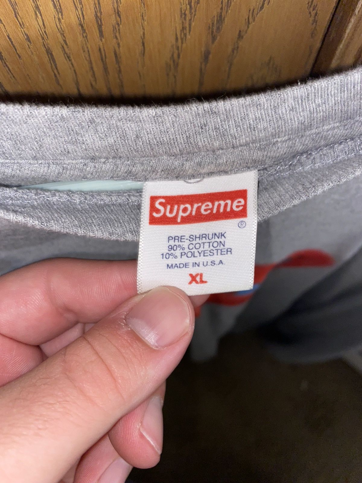 Supreme Supreme Ripple L/S Tee Size US XL / EU 56 / 4 - 2 Thumbnail
