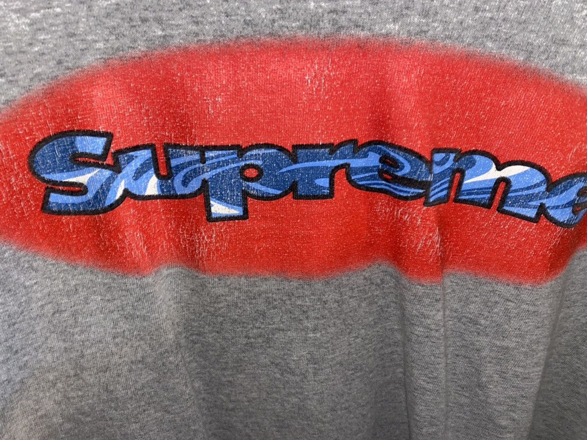 Supreme Supreme Ripple L/S Tee Size US XL / EU 56 / 4 - 4 Thumbnail