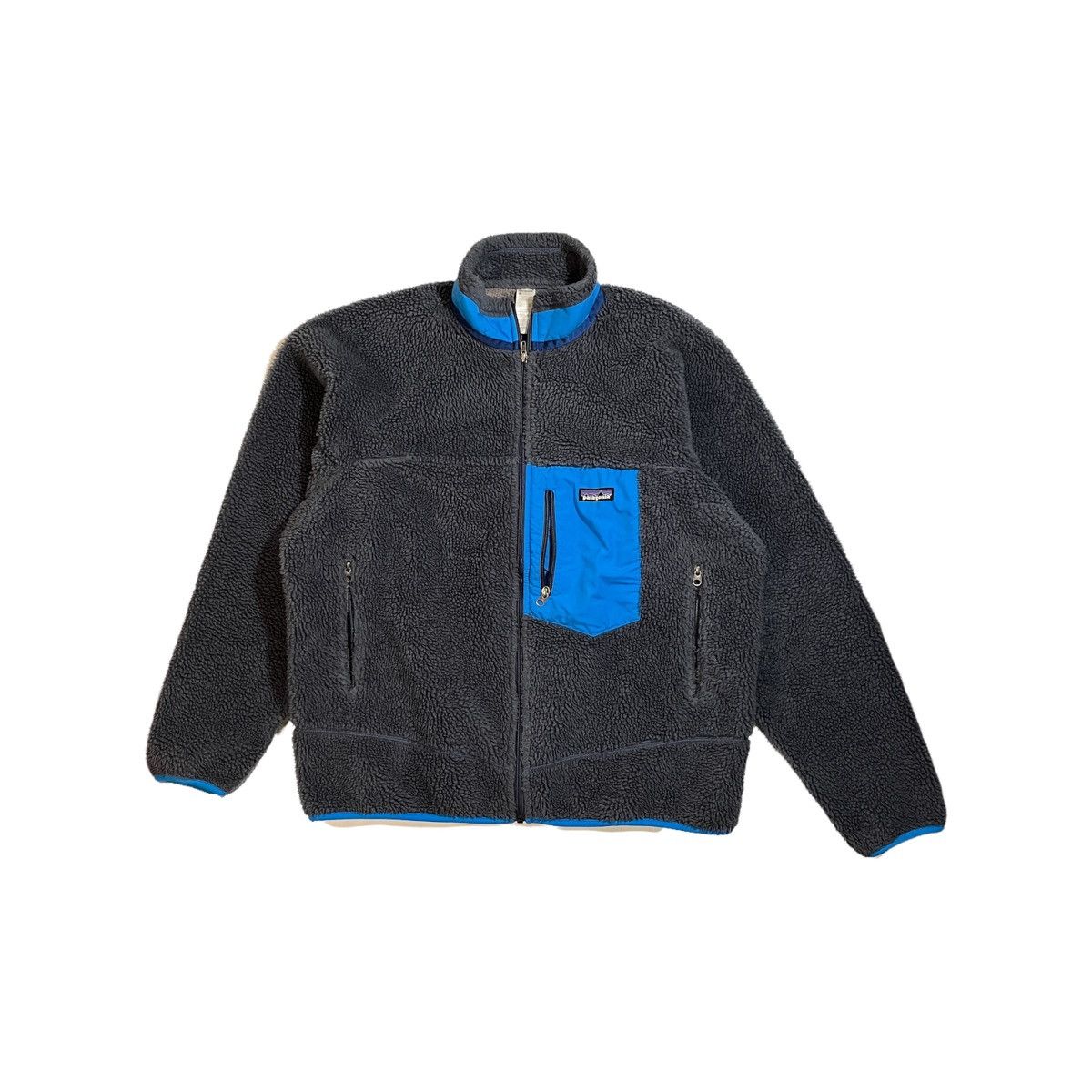 Patagonia × Vintage Vintage Patagonia Deep Pile Fleece Jacket Size US L / EU 52-54 / 3 - 1 Thumbnail