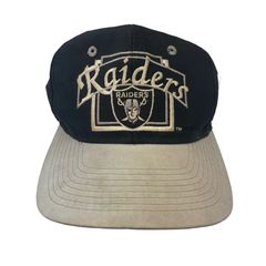 Mitchell & Ness Vintage Collection NFL Oakland Raiders Hat Snapback Cap  Rare HTF