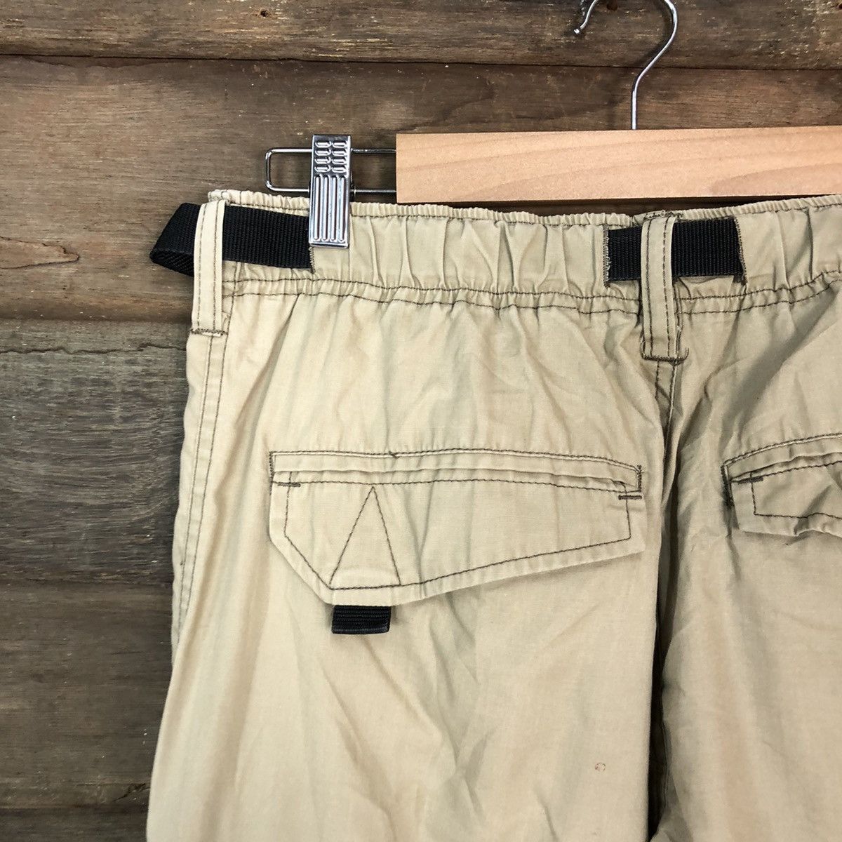 Japanese Brand Anti Label Brown Cargo Multipocket Pants #449 Size US 29 - 13 Thumbnail