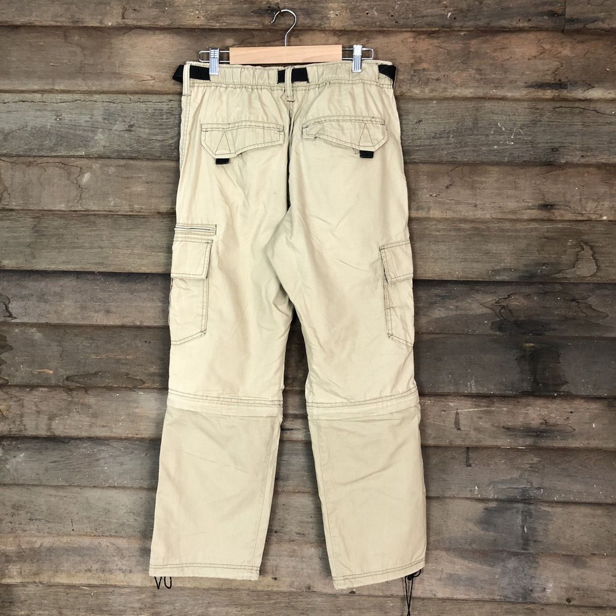 Japanese Brand Anti Label Brown Cargo Multipocket Pants #449 Size US 29 - 10 Thumbnail