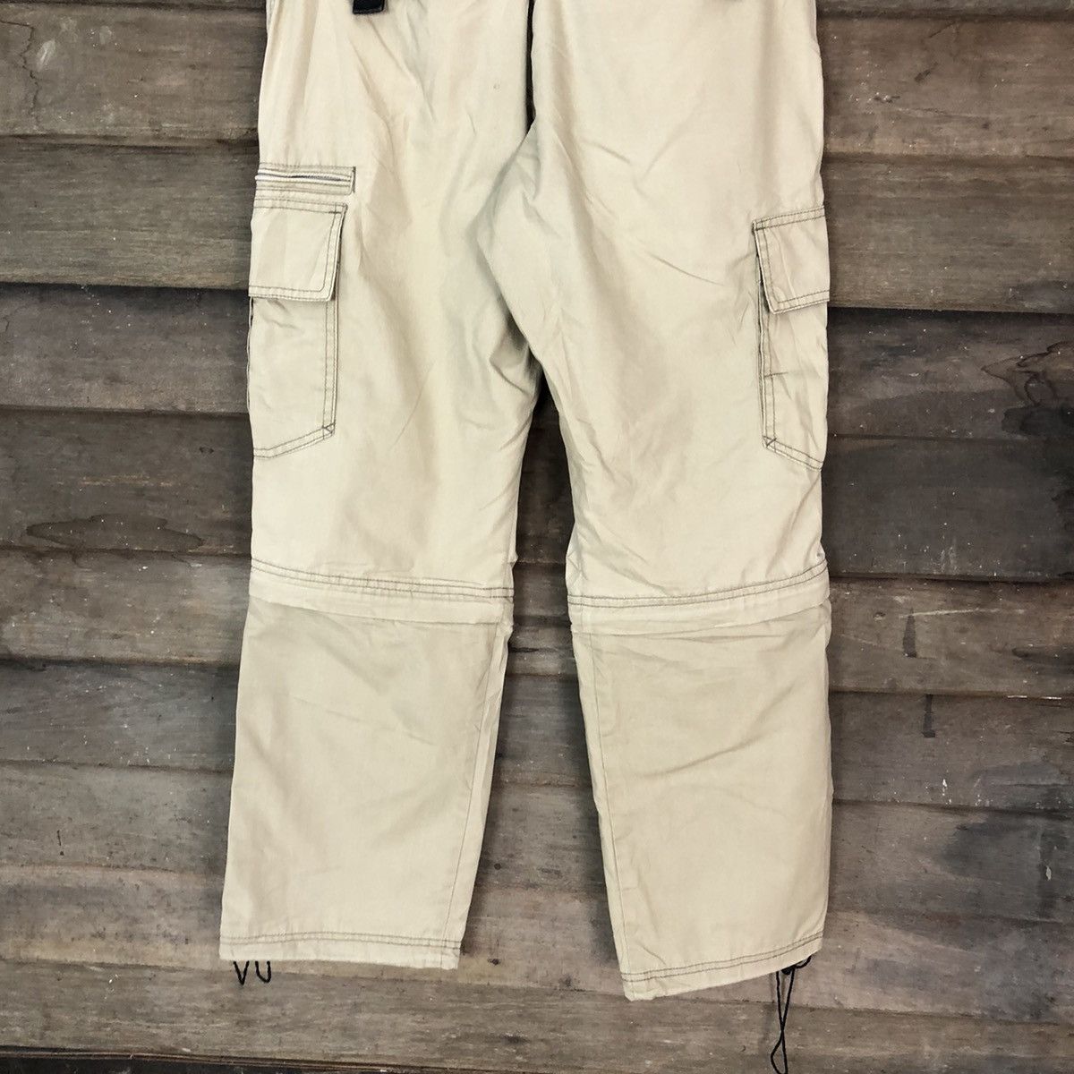 Japanese Brand Anti Label Brown Cargo Multipocket Pants #449 Size US 29 - 12 Thumbnail