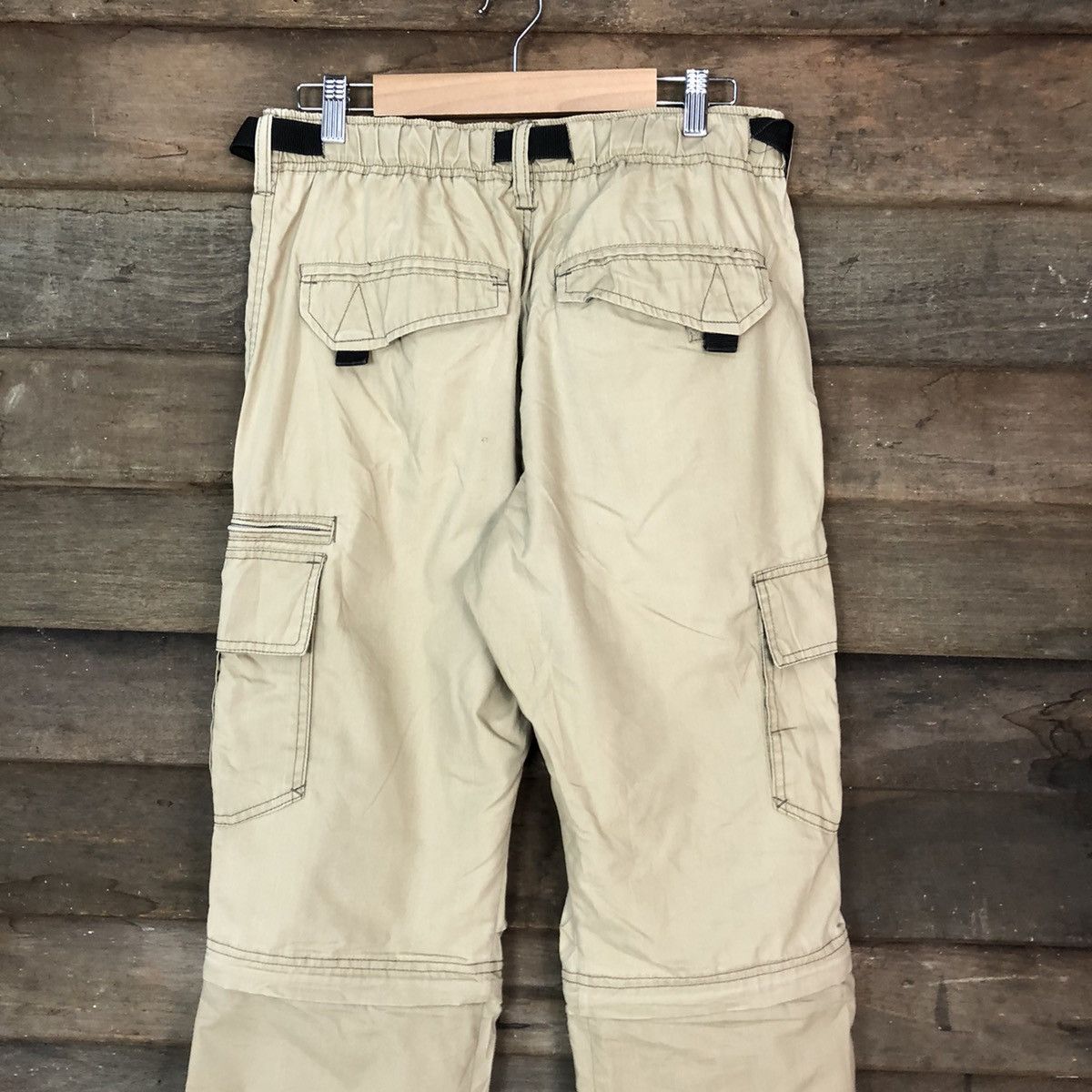Japanese Brand Anti Label Brown Cargo Multipocket Pants #449 Size US 29 - 11 Thumbnail