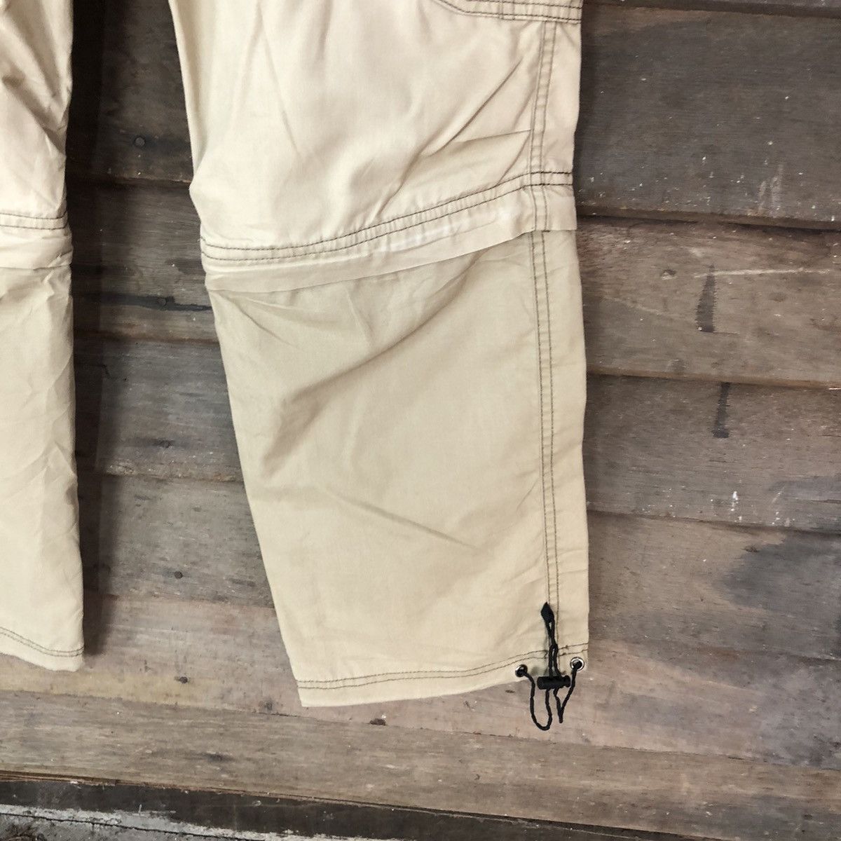 Japanese Brand Anti Label Brown Cargo Multipocket Pants #449 Size US 29 - 9 Thumbnail
