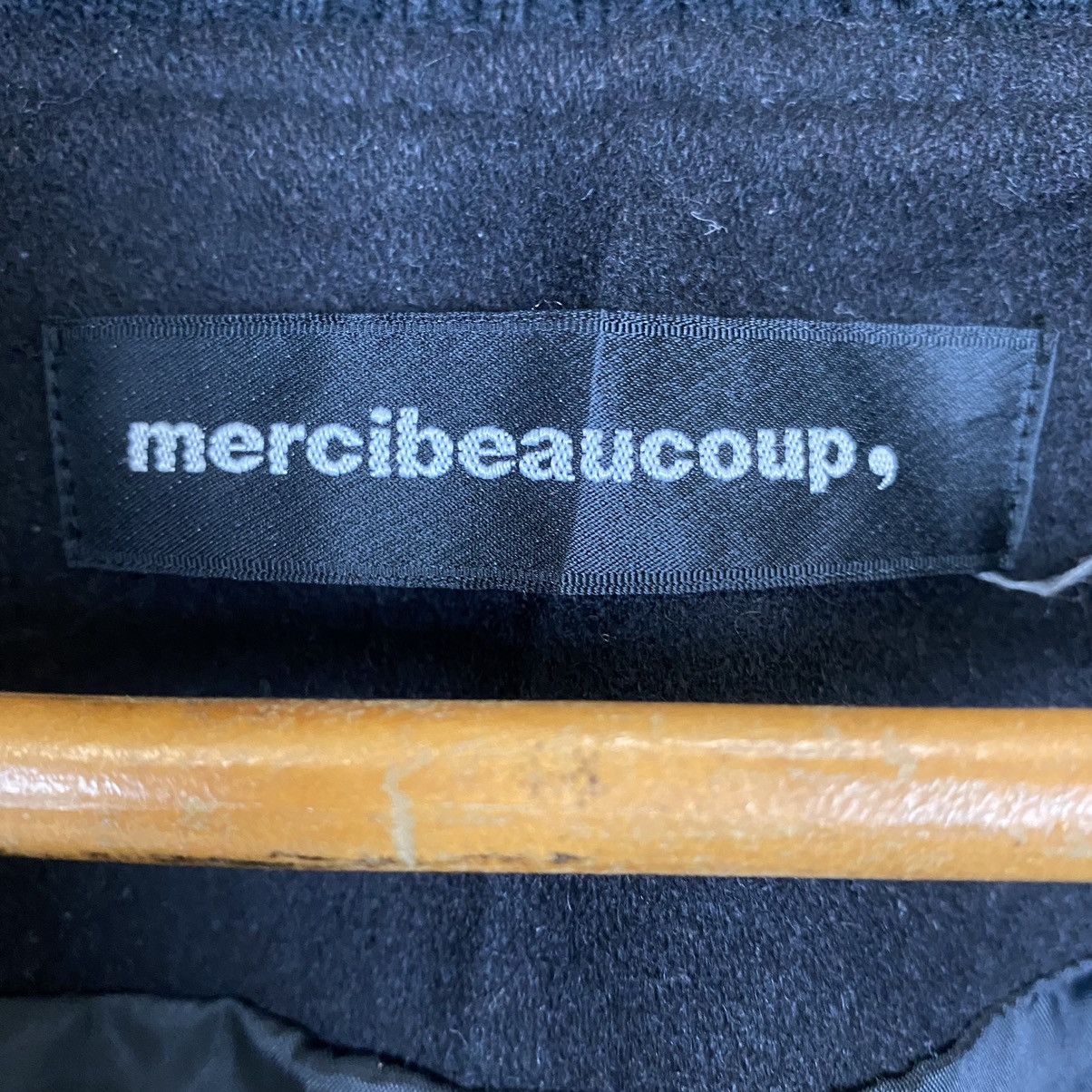 Issey Miyake × mercibeaucoup MERCIBEAUCOUP, by ISSEY MIYAKE BLACK WOOL JACKET Size US M / EU 48-50 / 2 - 8 Thumbnail