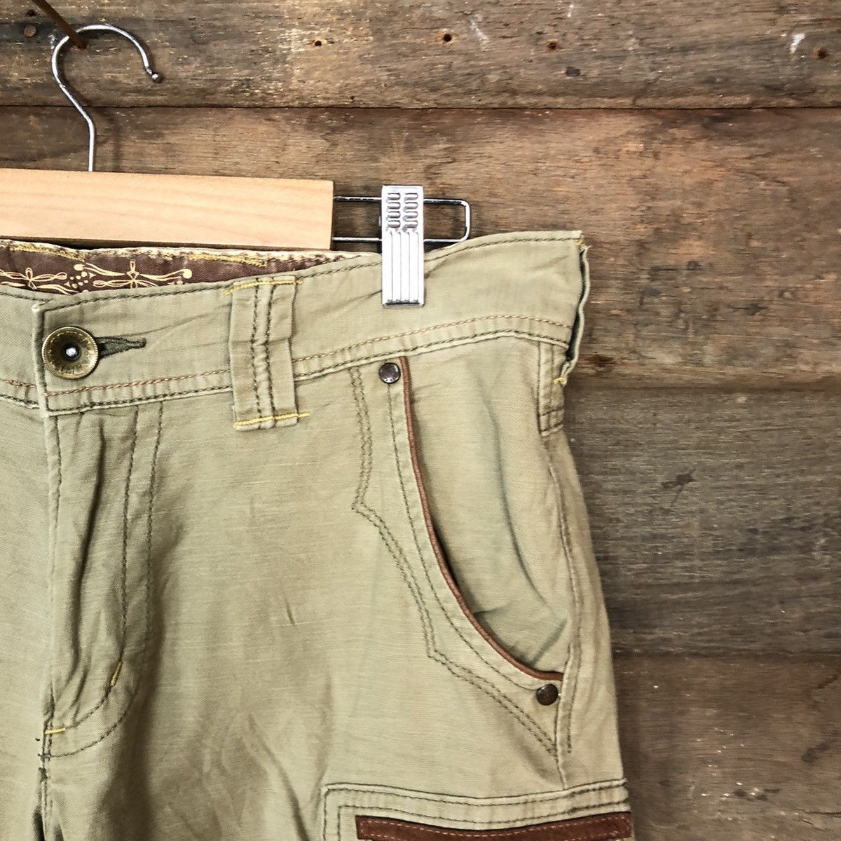 Edwin Edwin Brown Cargo utility Multipocket Pants #H447 Size US 30 / EU 46 - 5 Thumbnail