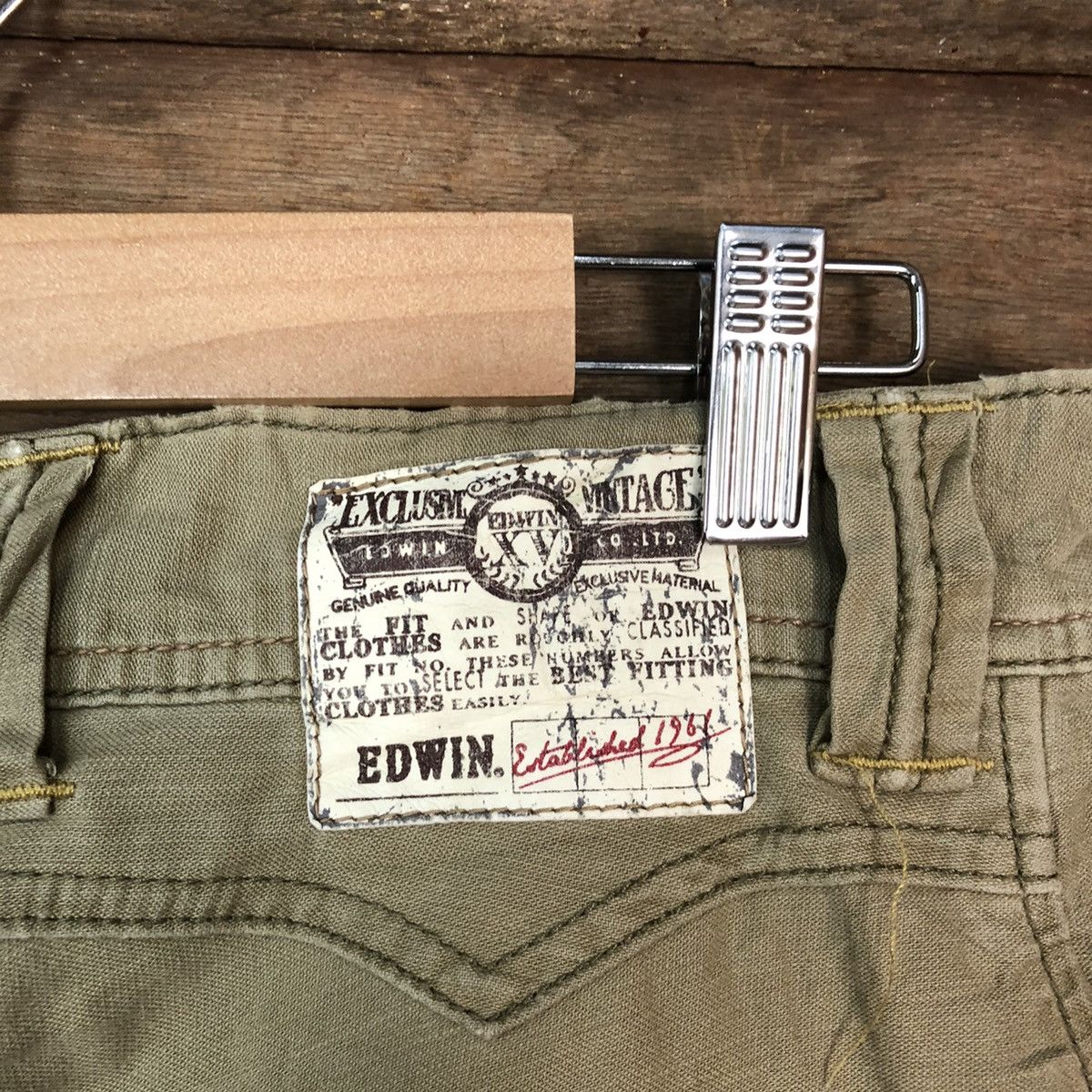 Edwin Edwin Brown Cargo utility Multipocket Pants #H447 Size US 30 / EU 46 - 18 Thumbnail