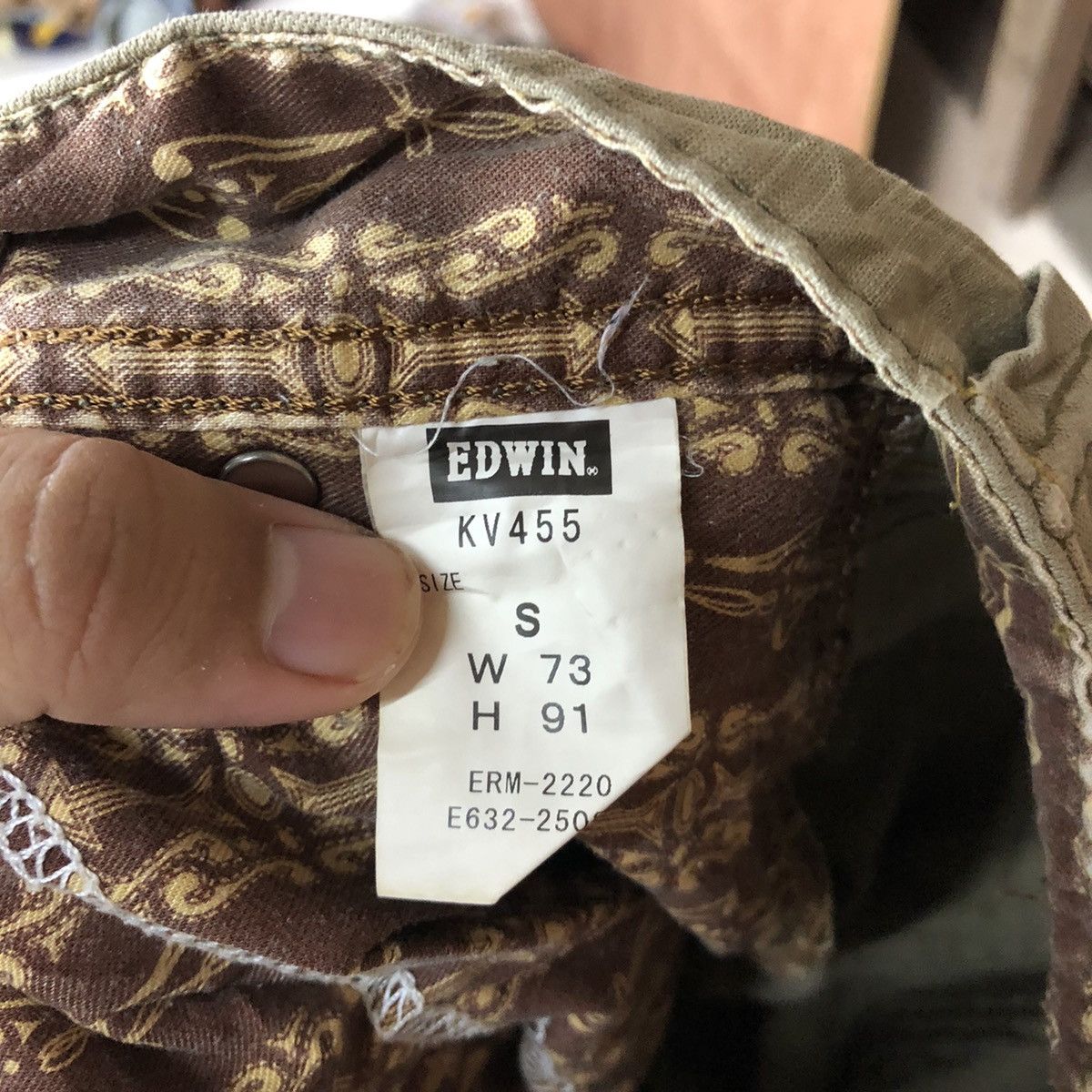 Edwin Edwin Brown Cargo utility Multipocket Pants #H447 Size US 30 / EU 46 - 19 Thumbnail