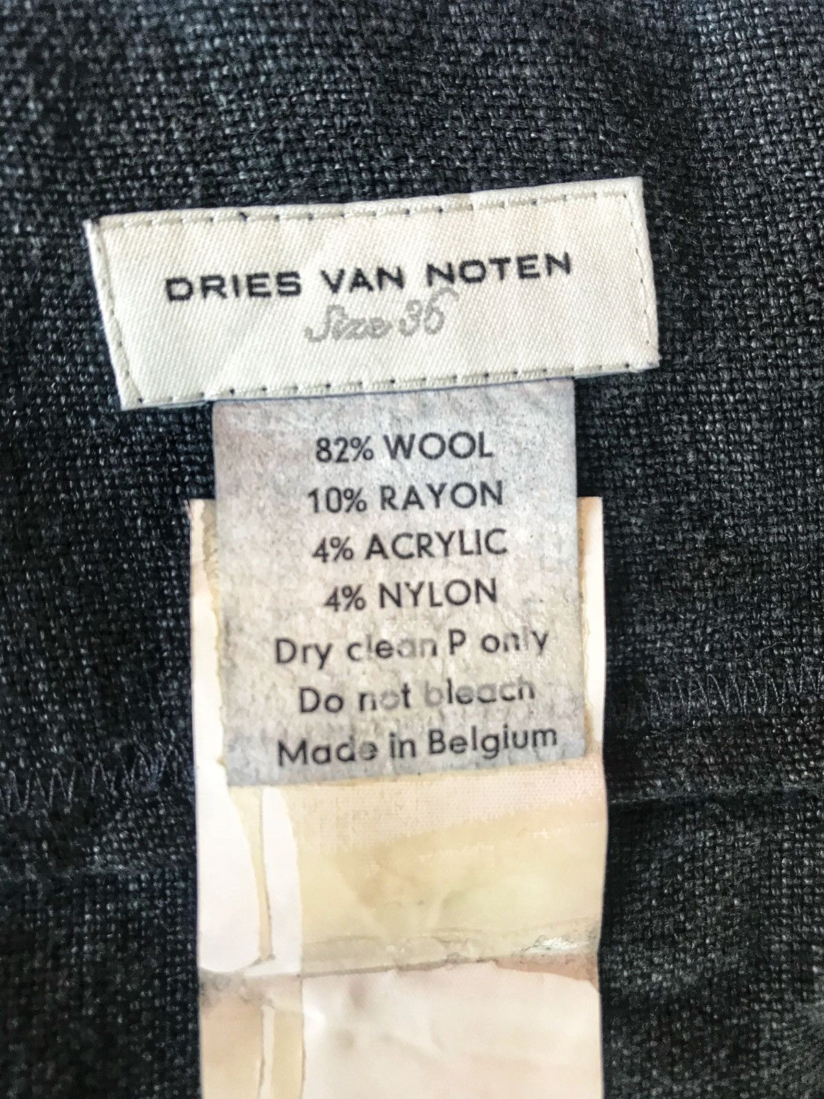 Dries Van Noten Dries Van Noten Blends Materials Mini Skirts. Size 29" - 6 Thumbnail