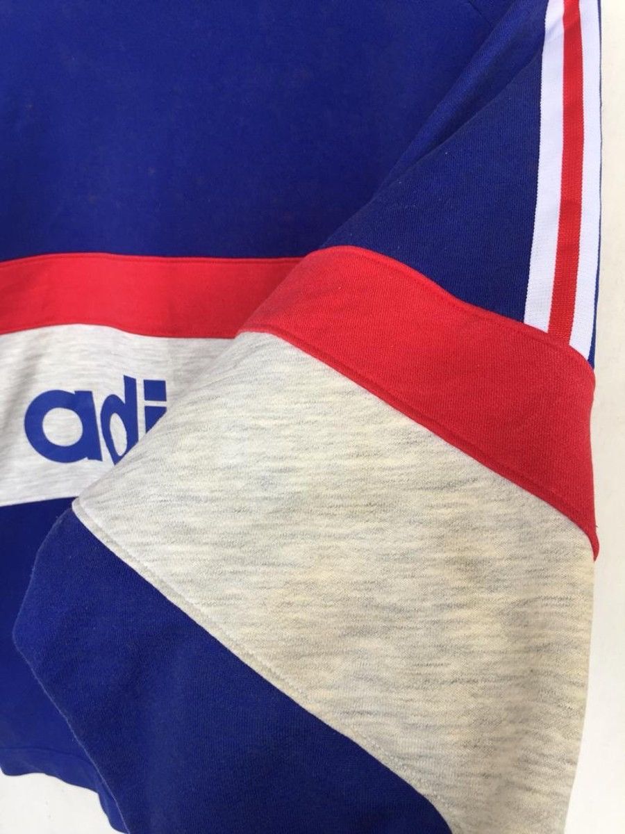 Adidas × Descente × Vintage Vintage Adidas Spellout Oversized Size US L / EU 52-54 / 3 - 7 Thumbnail