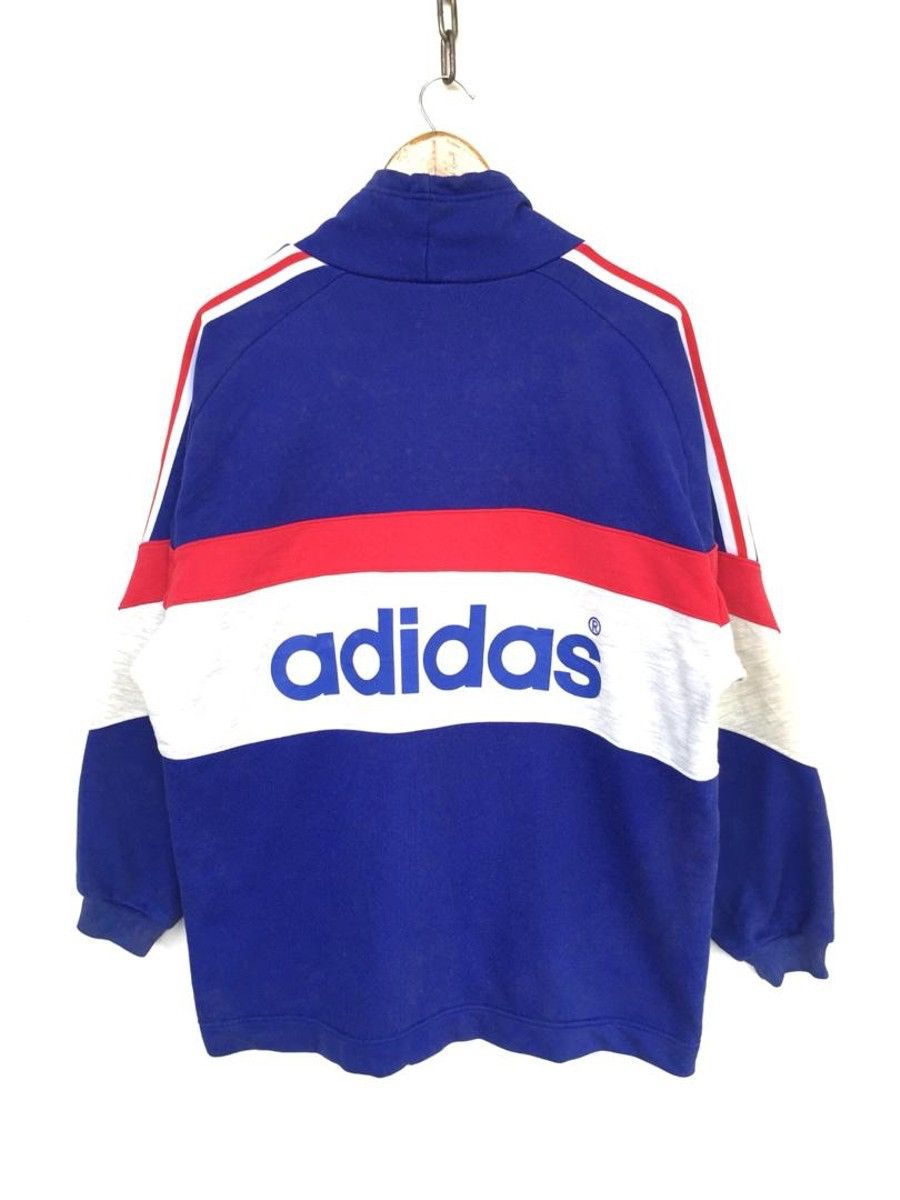 Adidas × Descente × Vintage Vintage Adidas Spellout Oversized Size US L / EU 52-54 / 3 - 2 Thumbnail