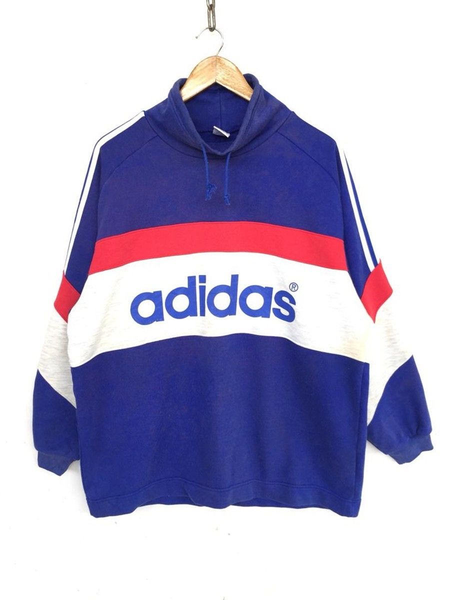 Adidas × Descente × Vintage Vintage Adidas Spellout Oversized Size US L / EU 52-54 / 3 - 1 Thumbnail