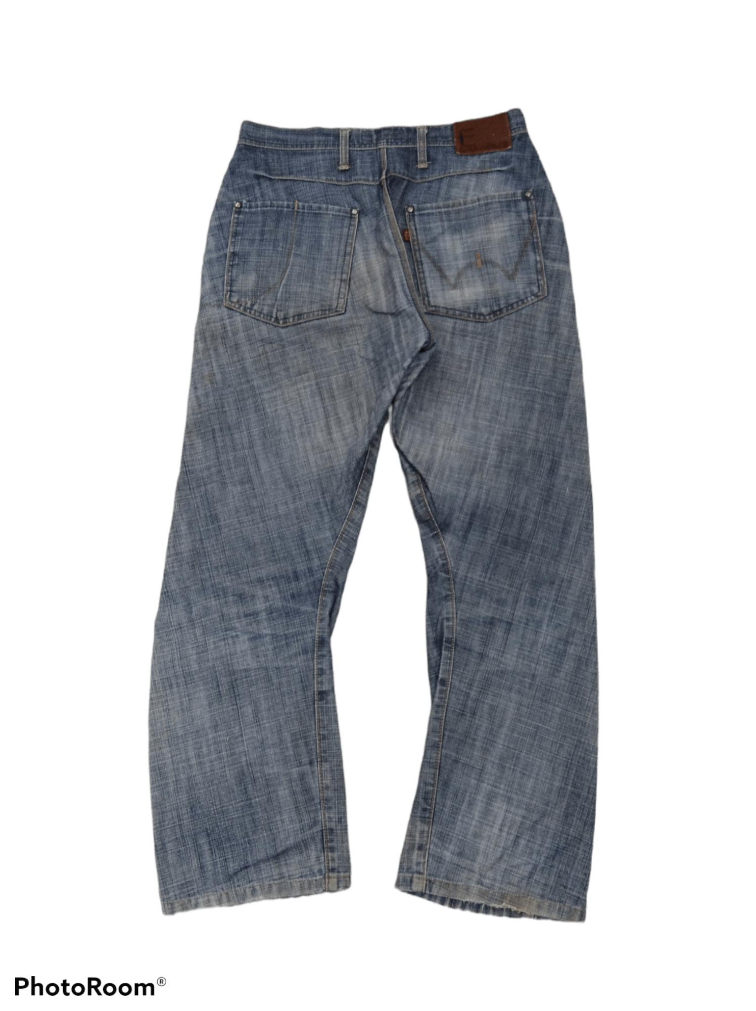 Japanese Brand TWIST💥DISTRESSED MADE IN JAPAN EDWIN PANTS Size US 31 - 2 Thumbnail