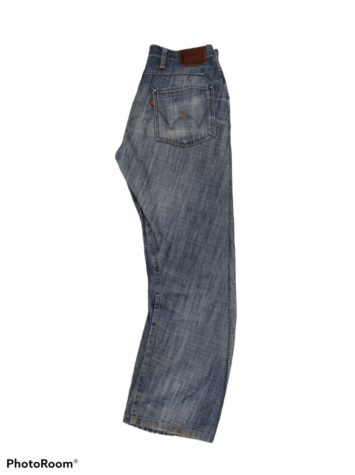 Japanese Brand TWIST💥DISTRESSED MADE IN JAPAN EDWIN PANTS Size US 31 - 5 Thumbnail