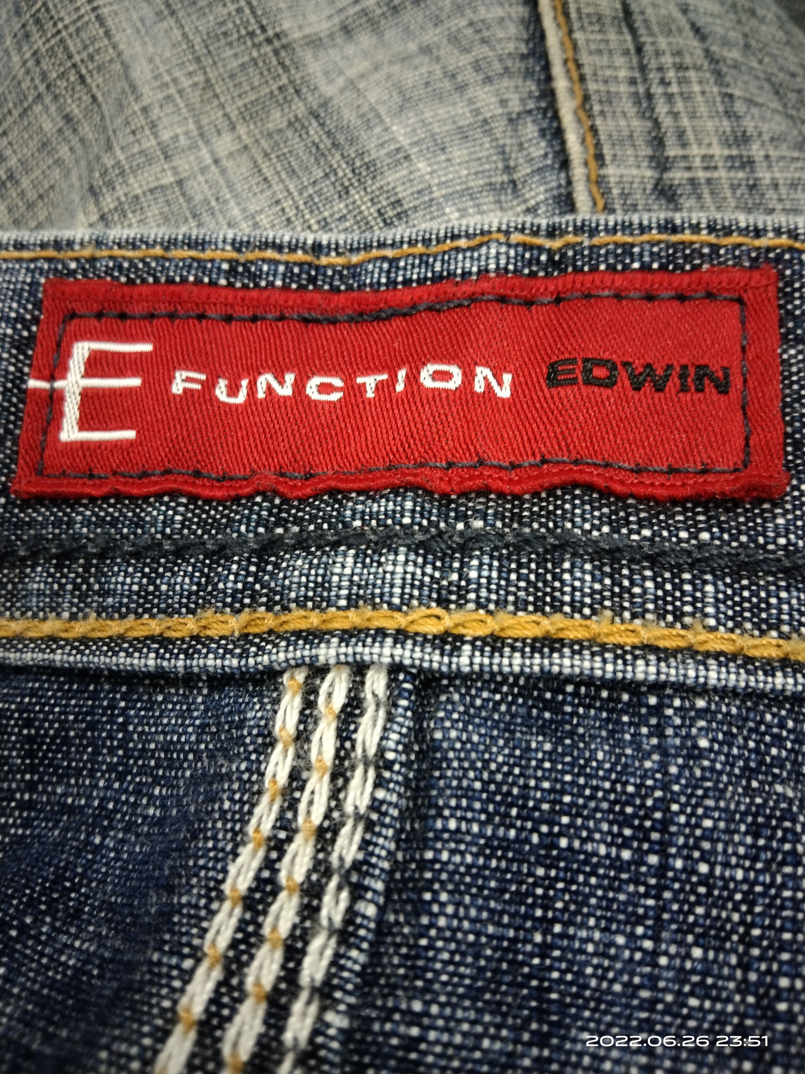 Japanese Brand TWIST💥DISTRESSED MADE IN JAPAN EDWIN PANTS Size US 31 - 9 Thumbnail