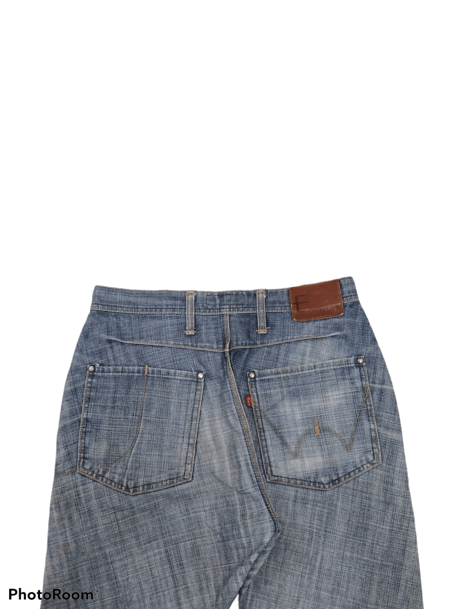Japanese Brand TWIST💥DISTRESSED MADE IN JAPAN EDWIN PANTS Size US 31 - 4 Thumbnail