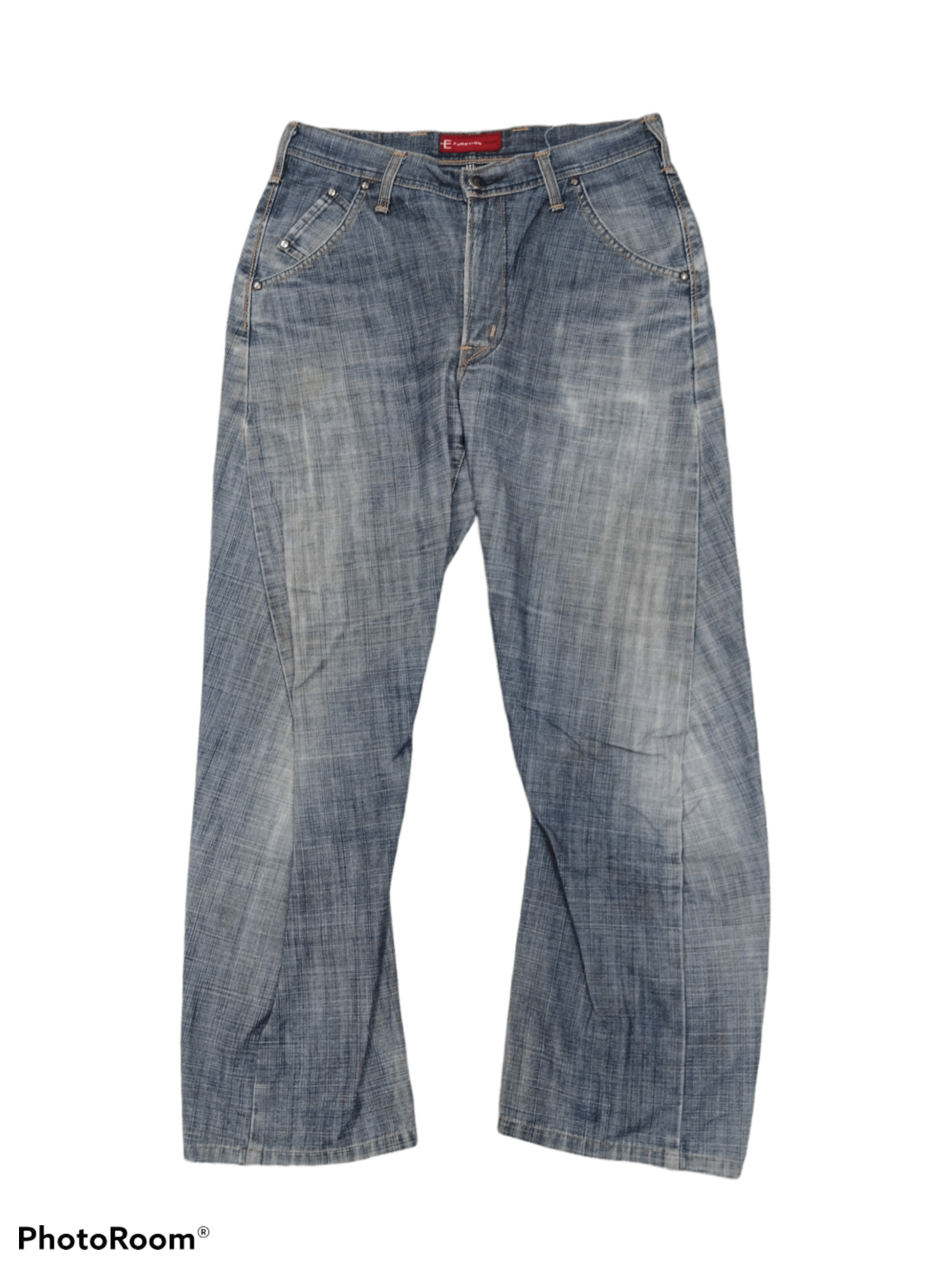 Japanese Brand TWIST💥DISTRESSED MADE IN JAPAN EDWIN PANTS Size US 31 - 1 Thumbnail