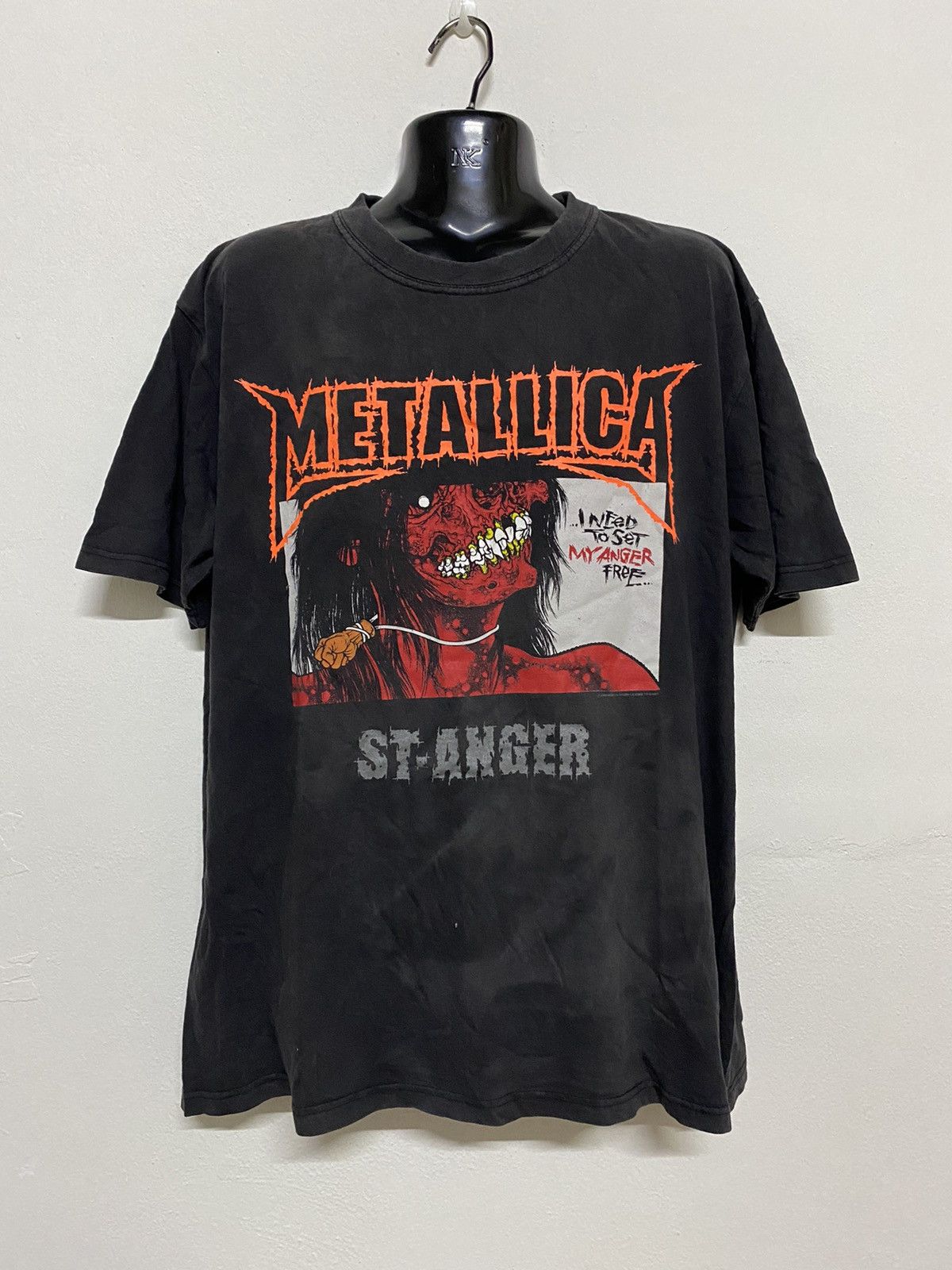Band Tees × Metallica × Vintage Vintage 90s Metallica St