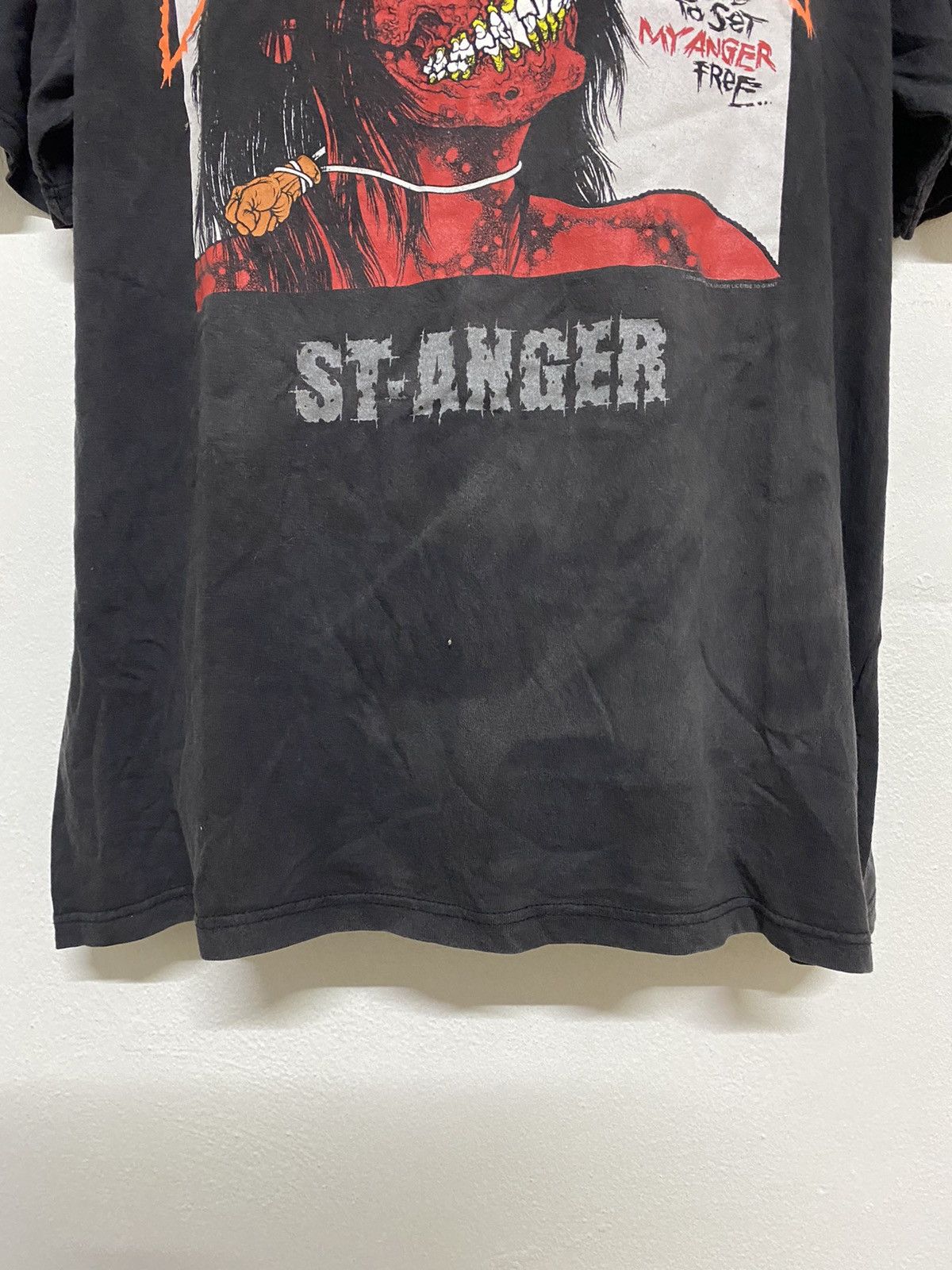 Vintage 90s Metallica St Anger Album Design By Pushead
