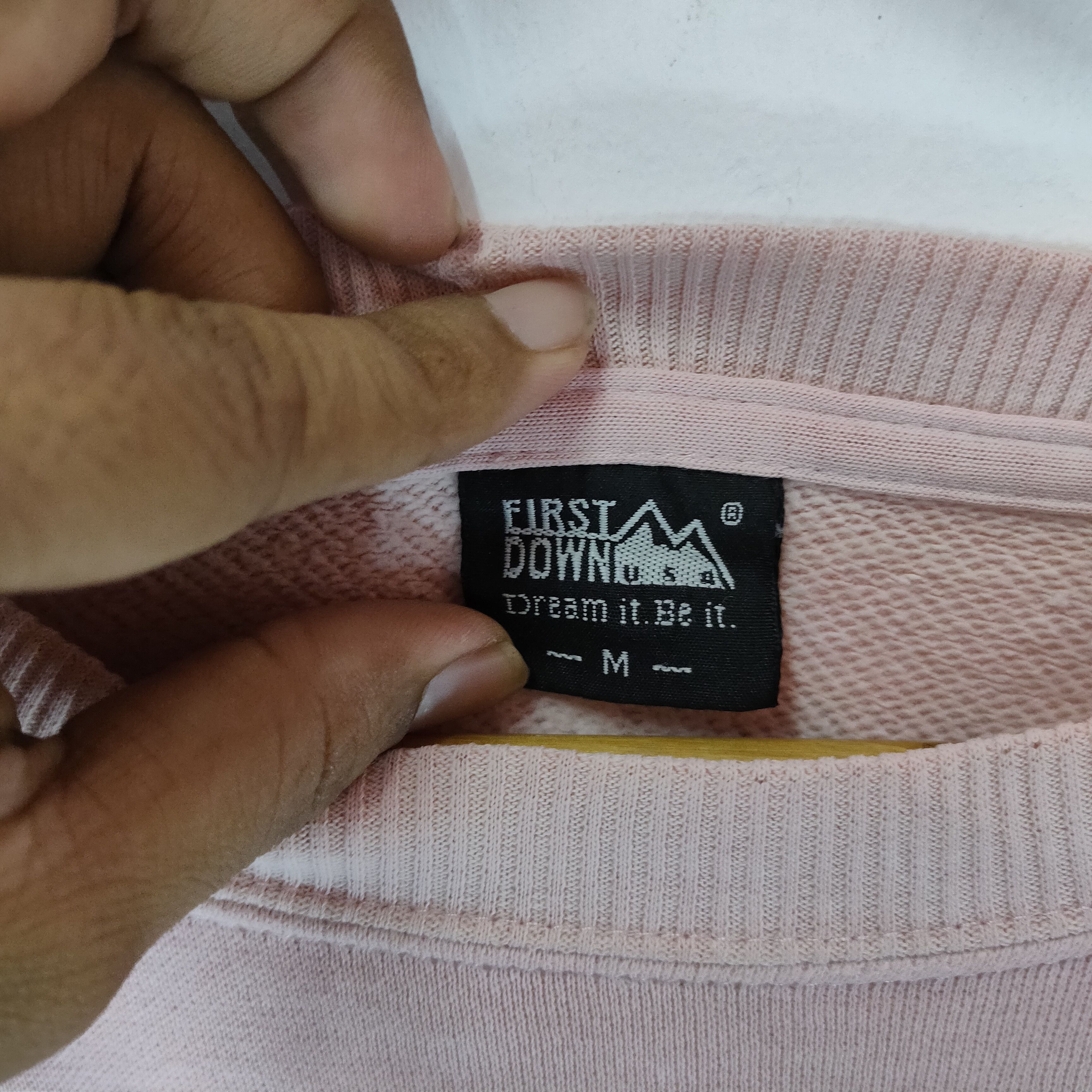 Other FIRST DOWN EMBROIDERY Small Logo Pullover Sweatshirt Size US M / EU 48-50 / 2 - 6 Thumbnail