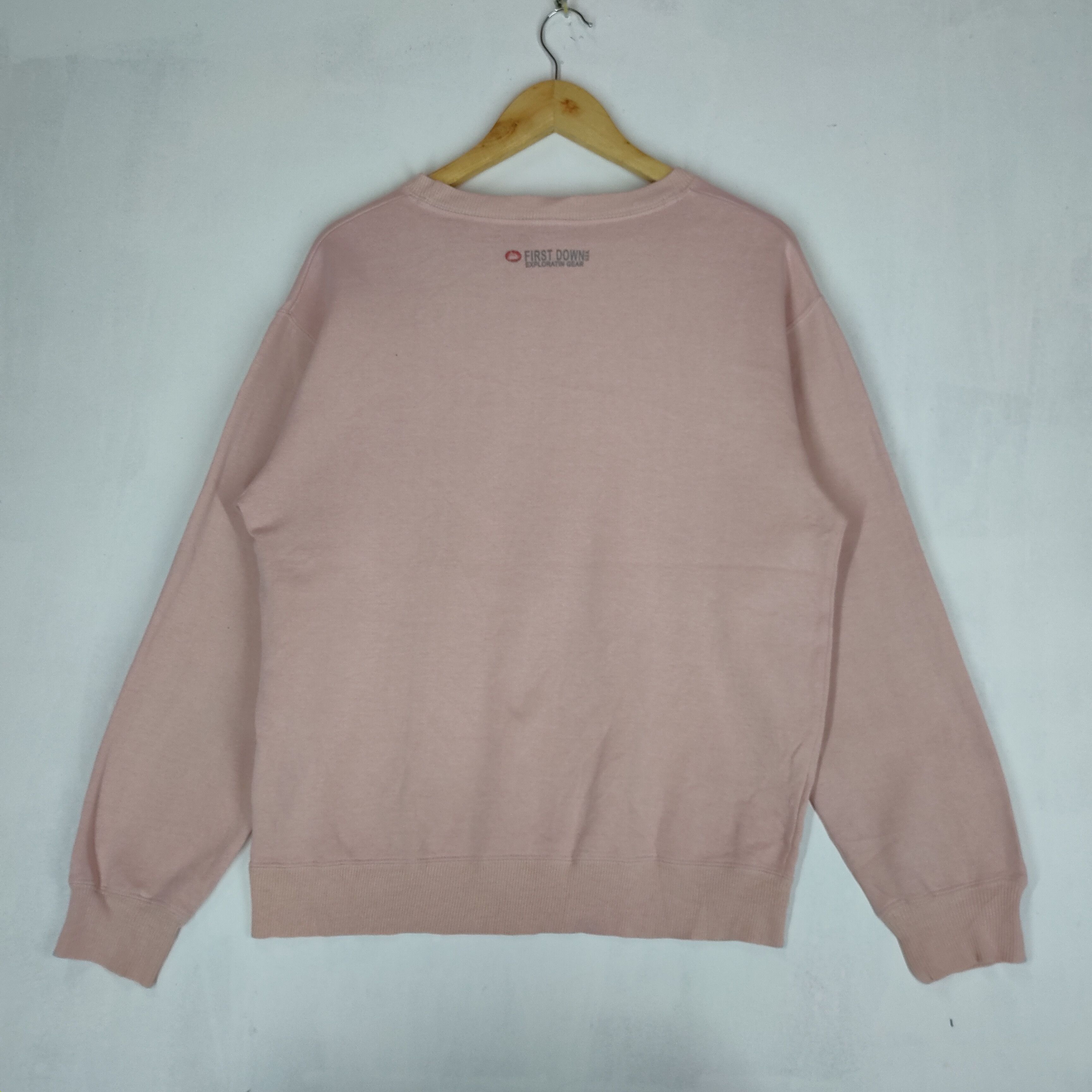 Other FIRST DOWN EMBROIDERY Small Logo Pullover Sweatshirt Size US M / EU 48-50 / 2 - 7 Thumbnail
