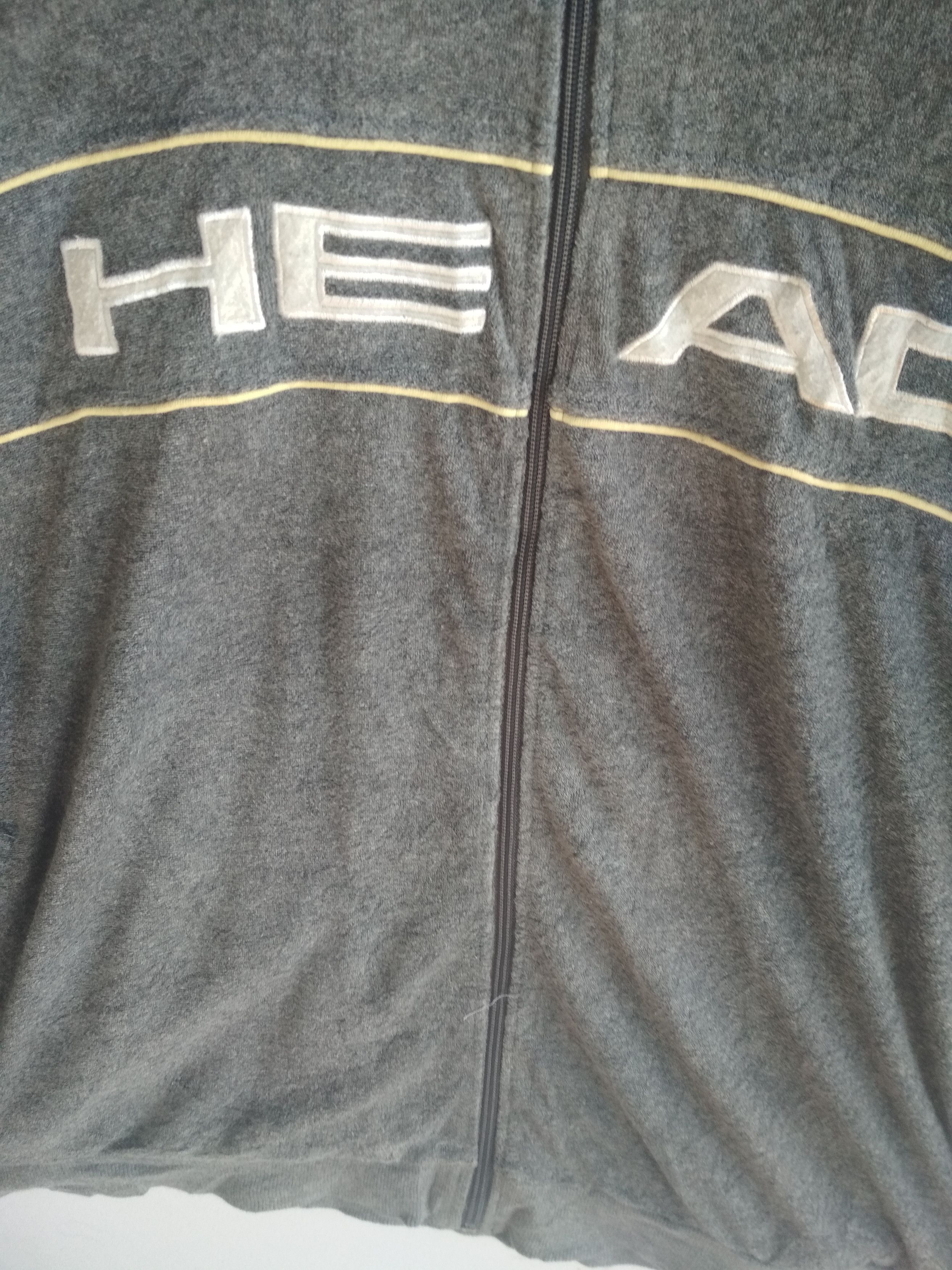 Other HEAD FULL ZIPPER BIG EMBROIDERED SPELL OUT LOGO SWEATSHIRT Size US XXL / EU 58 / 5 - 2 Thumbnail