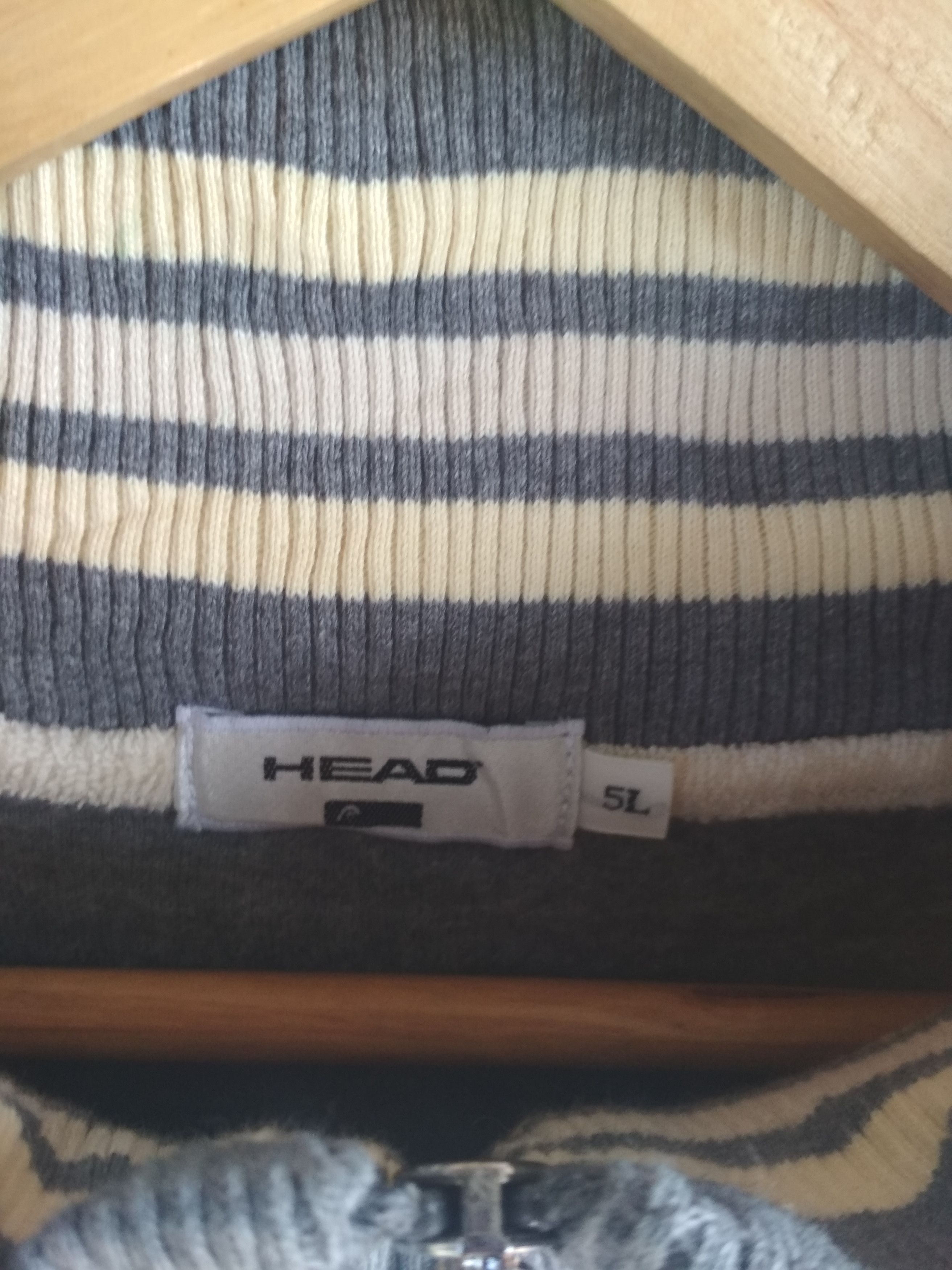 Other HEAD FULL ZIPPER BIG EMBROIDERED SPELL OUT LOGO SWEATSHIRT Size US XXL / EU 58 / 5 - 4 Thumbnail