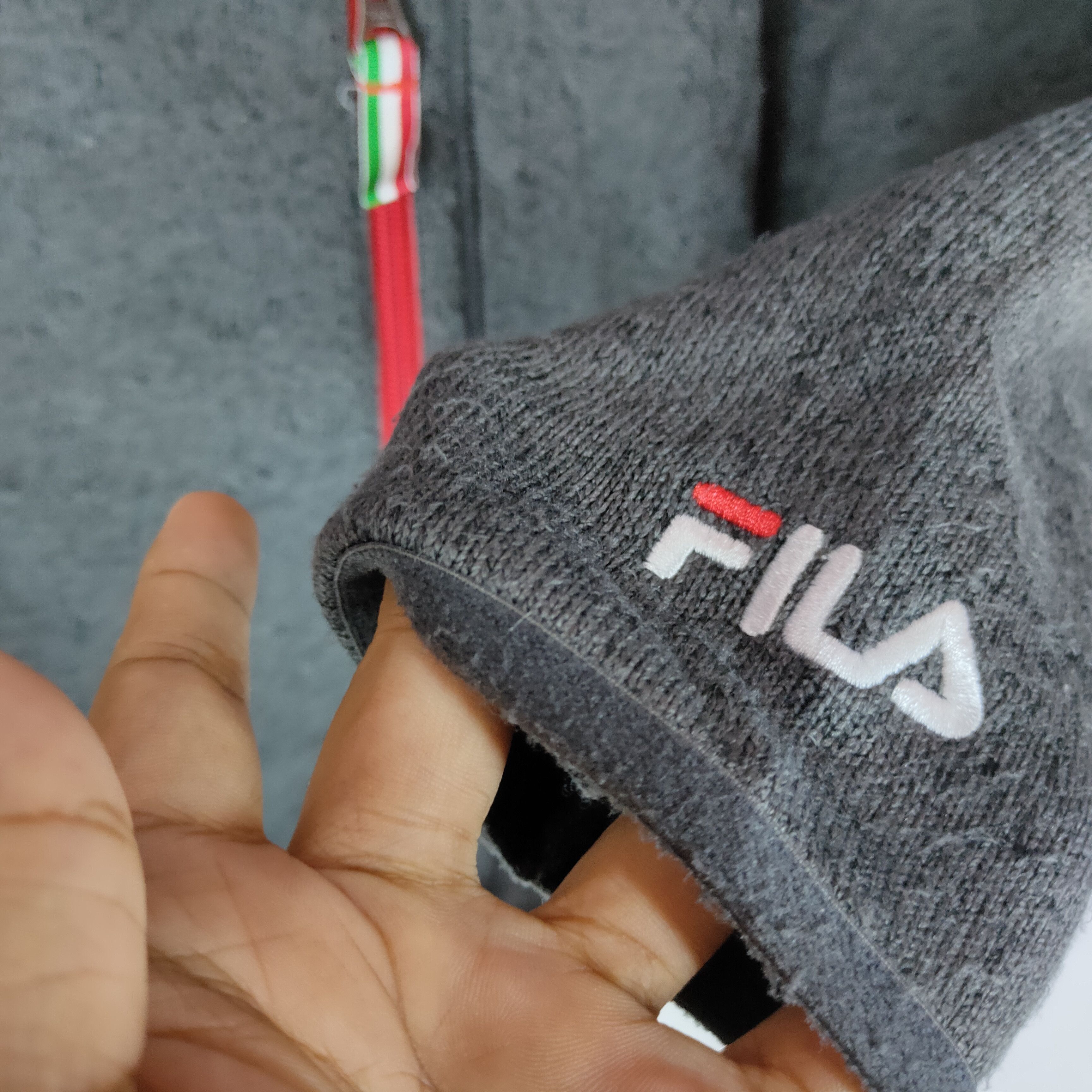Fila × Japanese Brand FILA Hoodie Full Zipper Spellout Medium Size Sweater Size US M / EU 48-50 / 2 - 4 Thumbnail