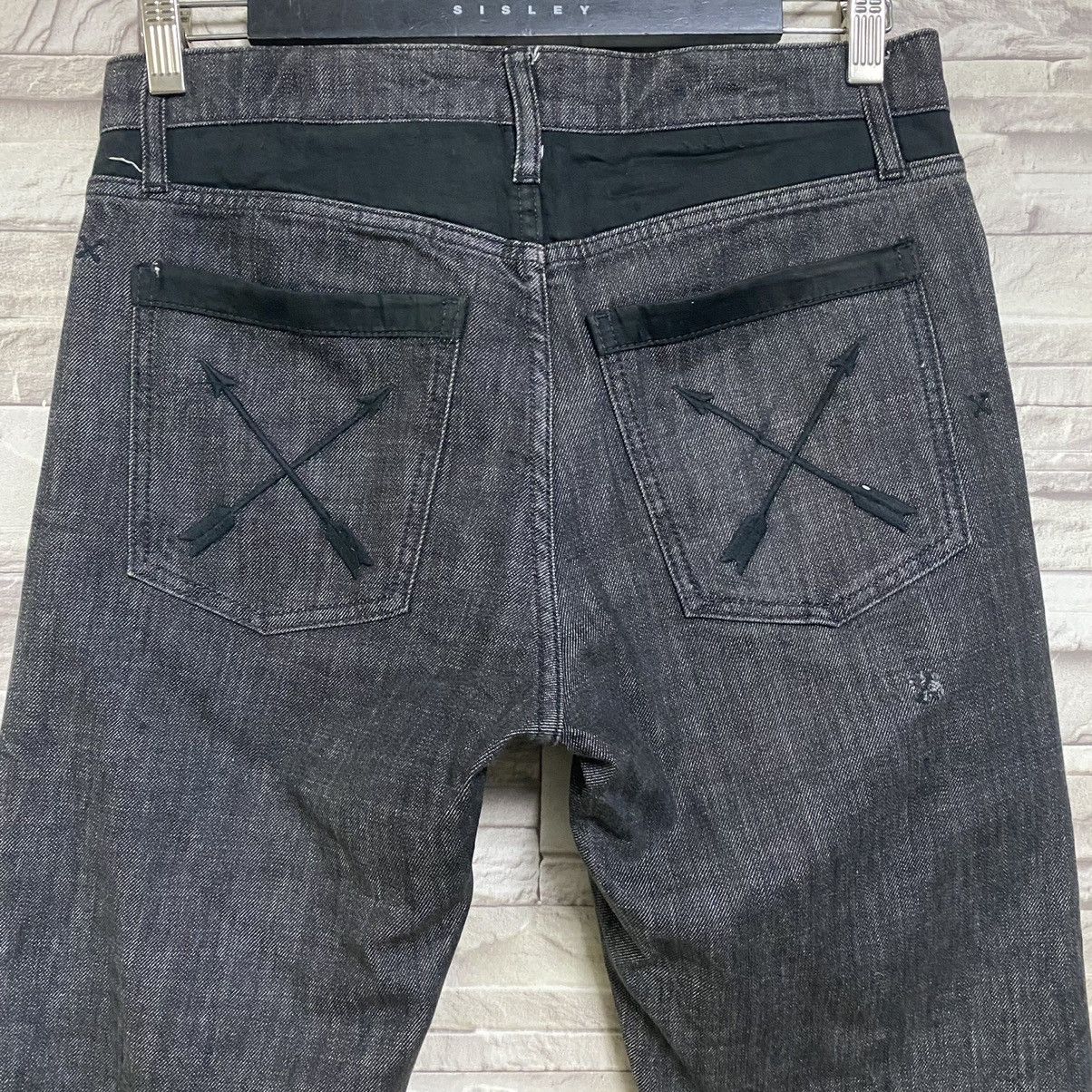 Viktor & Rolf VIKTOR&ROLF Black Denim Jeans Size US 30 / EU 46 - 11 Thumbnail