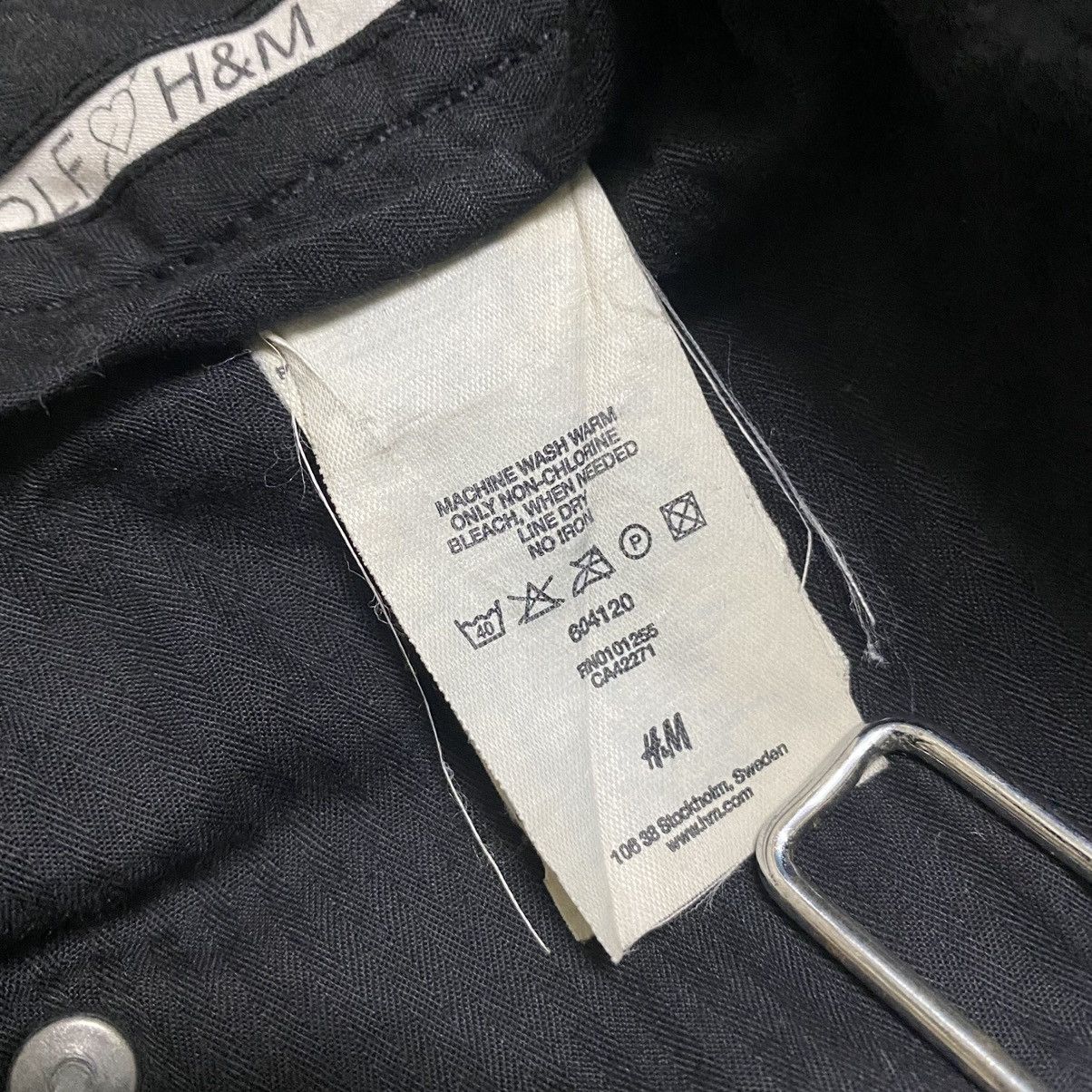 Viktor & Rolf VIKTOR&ROLF Black Denim Jeans Size US 30 / EU 46 - 20 Thumbnail