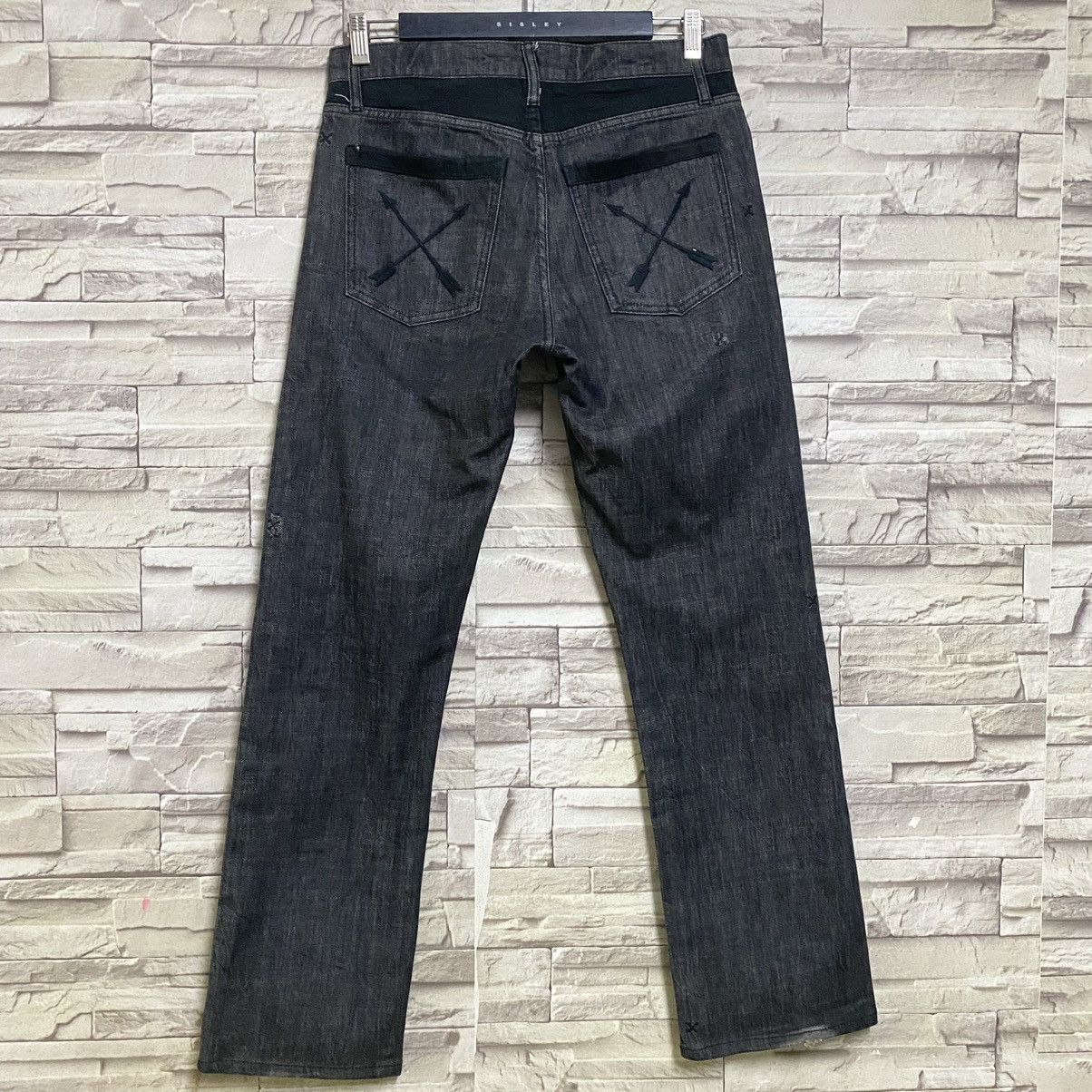 Viktor & Rolf VIKTOR&ROLF Black Denim Jeans Size US 30 / EU 46 - 10 Thumbnail