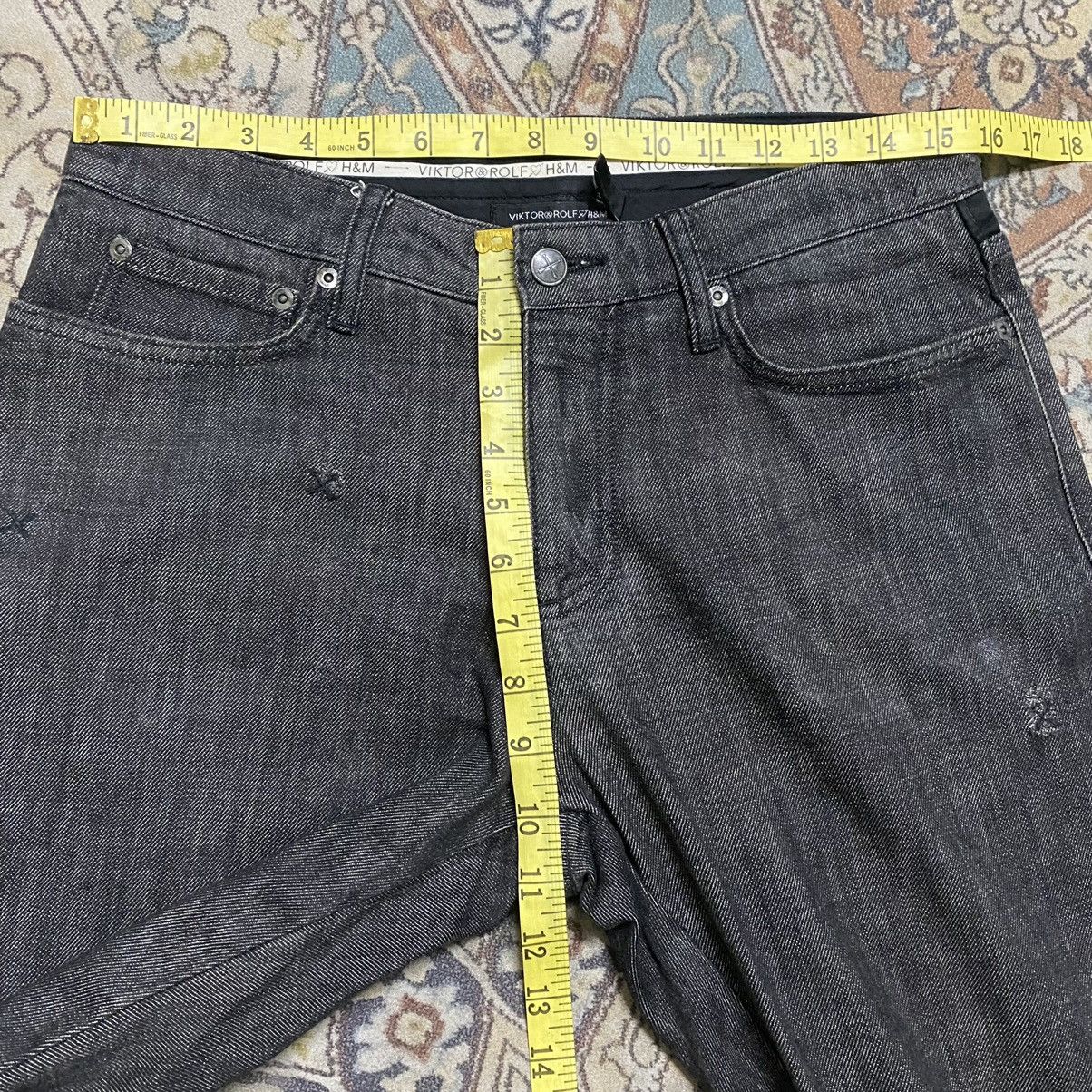 Viktor & Rolf VIKTOR&ROLF Black Denim Jeans Size US 30 / EU 46 - 22 Thumbnail