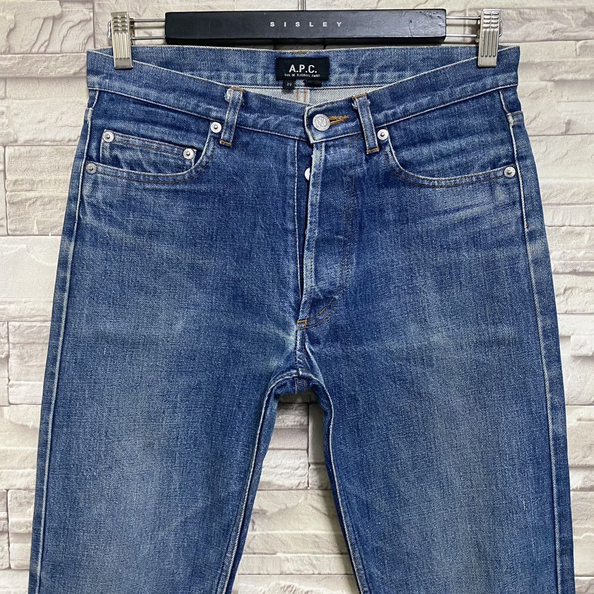 A.P.C. APC Distressed Denim Jeans Size US 29 - 4 Thumbnail