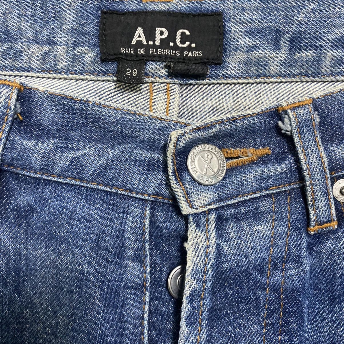 A.P.C. APC Distressed Denim Jeans Size US 29 - 6 Thumbnail