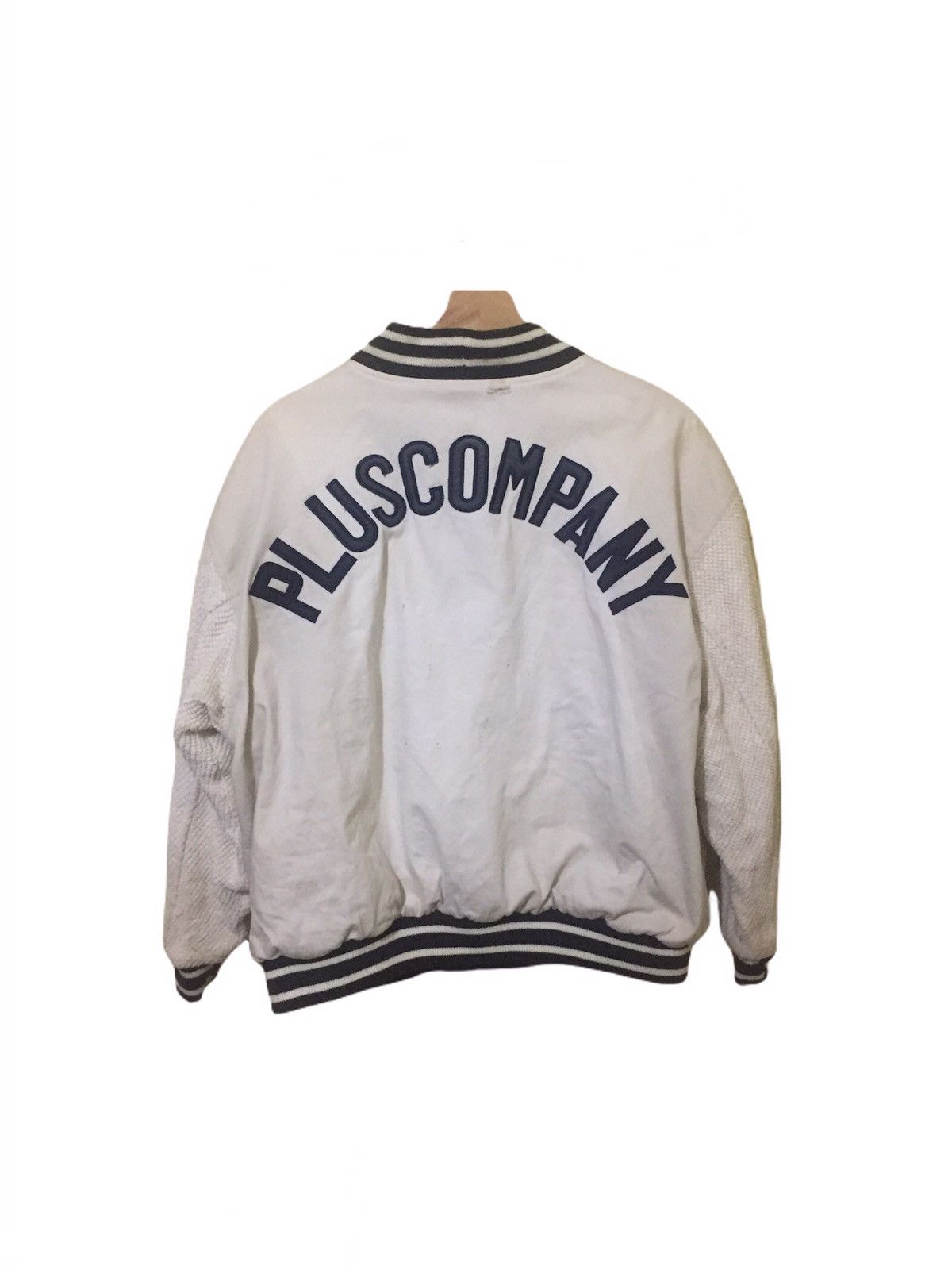 Japanese Brand Vintage Varsity PlusCompany Light Jacket 90’s Size US M / EU 48-50 / 2 - 2 Thumbnail