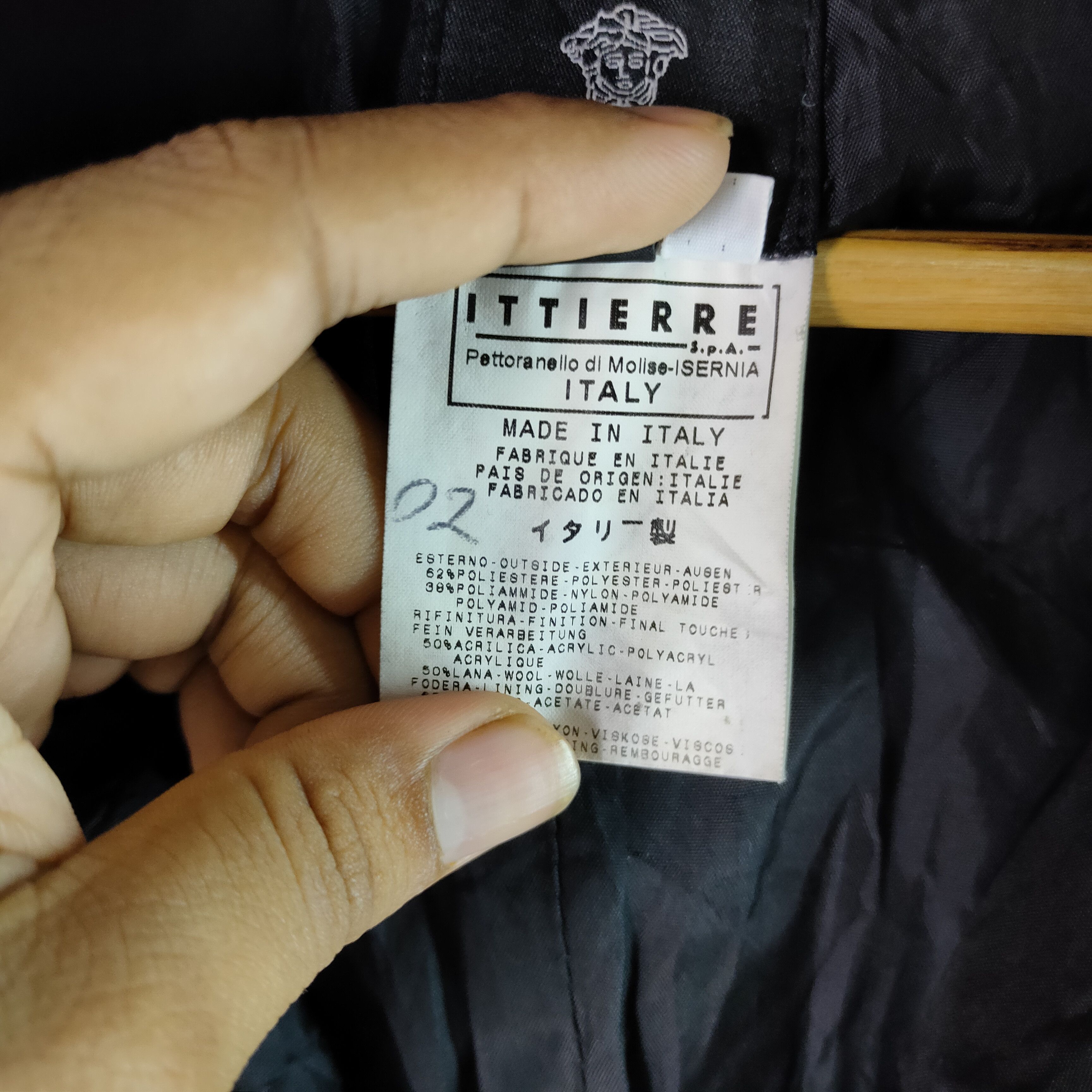 Versace VERSACE JEANS COUTURE Made in Italy Full Zipper Jacket Size US S / EU 44-46 / 1 - 5 Thumbnail