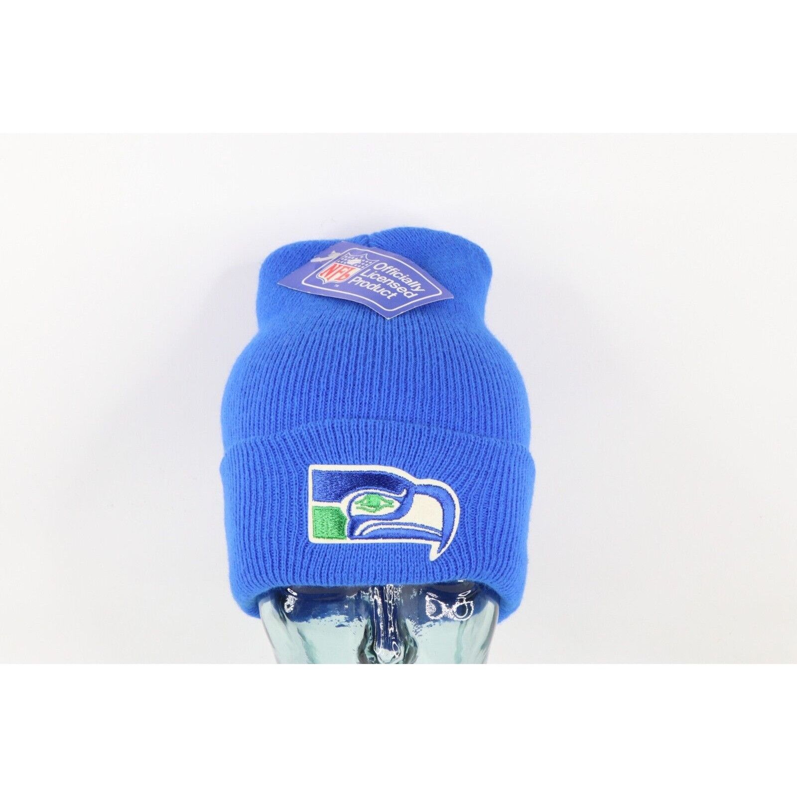 Vintage Seattle Seahawks Beanie Almost Like New Black for Sale in