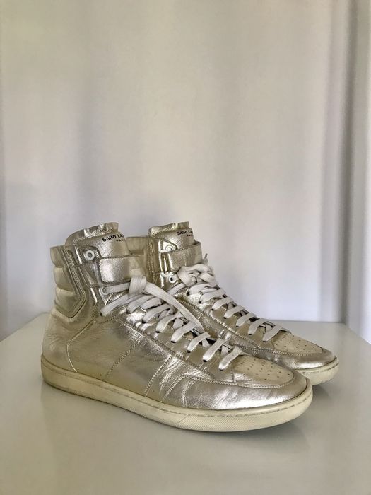 Saint Laurent Paris Saint Laurent Paris Hightop sneakers | Grailed