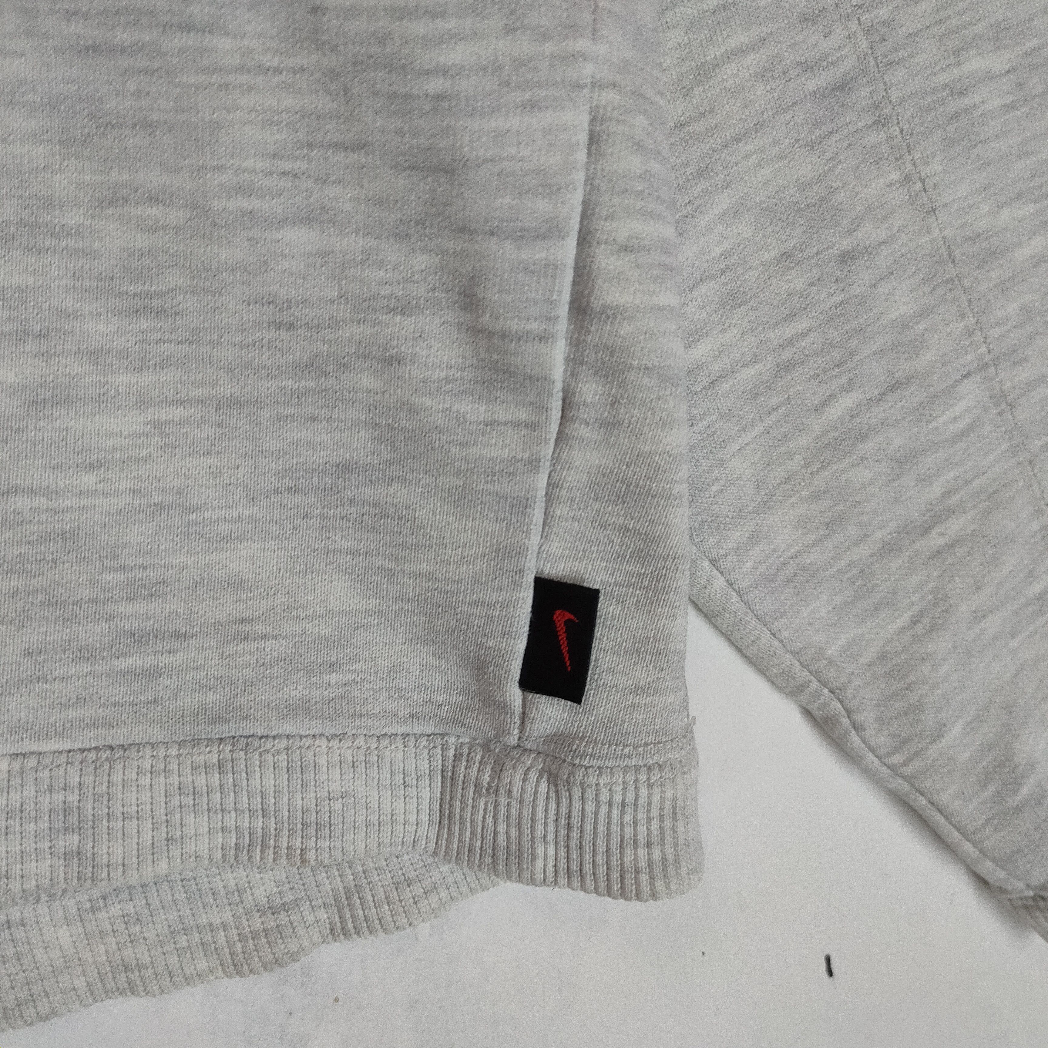 Nike Vintage 90s NIKE DOUBLE EMBROIDERY Big Swoosh Sweatshirt Size US XL / EU 56 / 4 - 6 Thumbnail