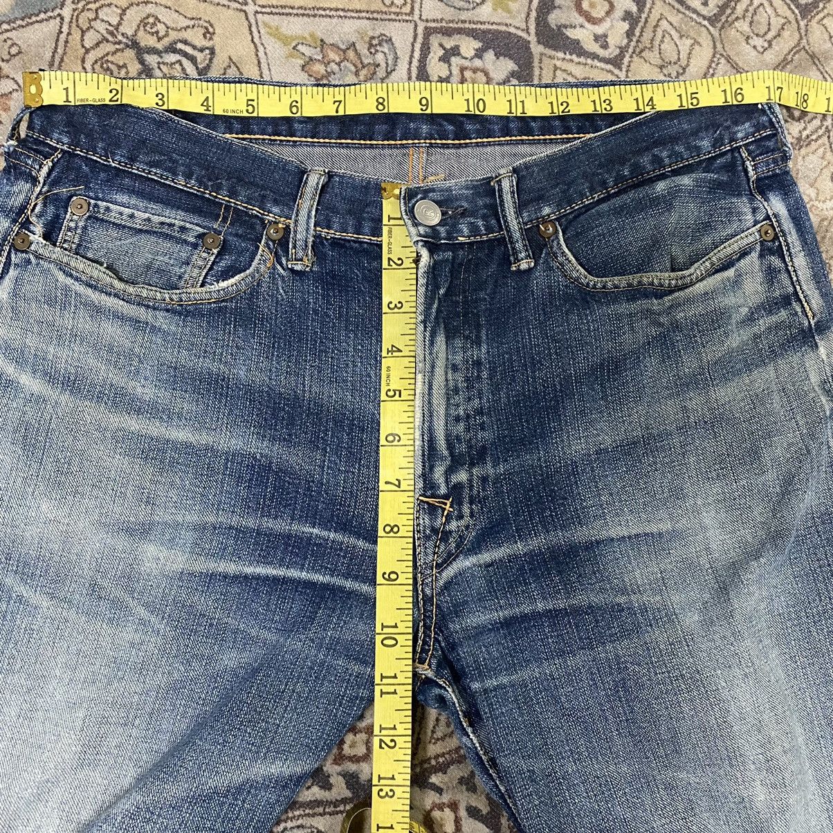 45rpm Vintage 45rpm Distressed Denim Jeans 34x33 Made in Japan Size US 34 / EU 50 - 20 Thumbnail