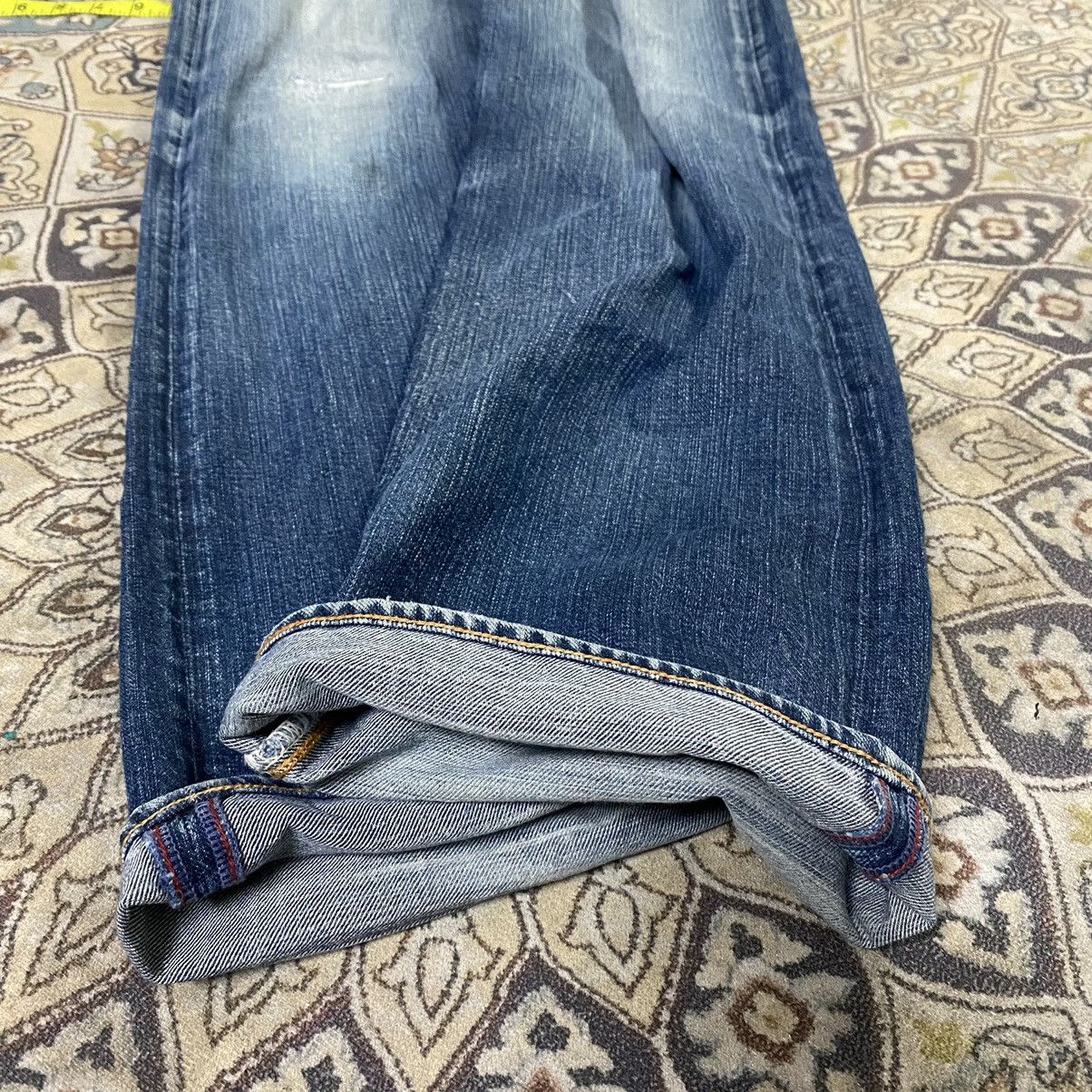 45rpm Vintage 45rpm Distressed Denim Jeans 34x33 Made in Japan Size US 34 / EU 50 - 16 Thumbnail