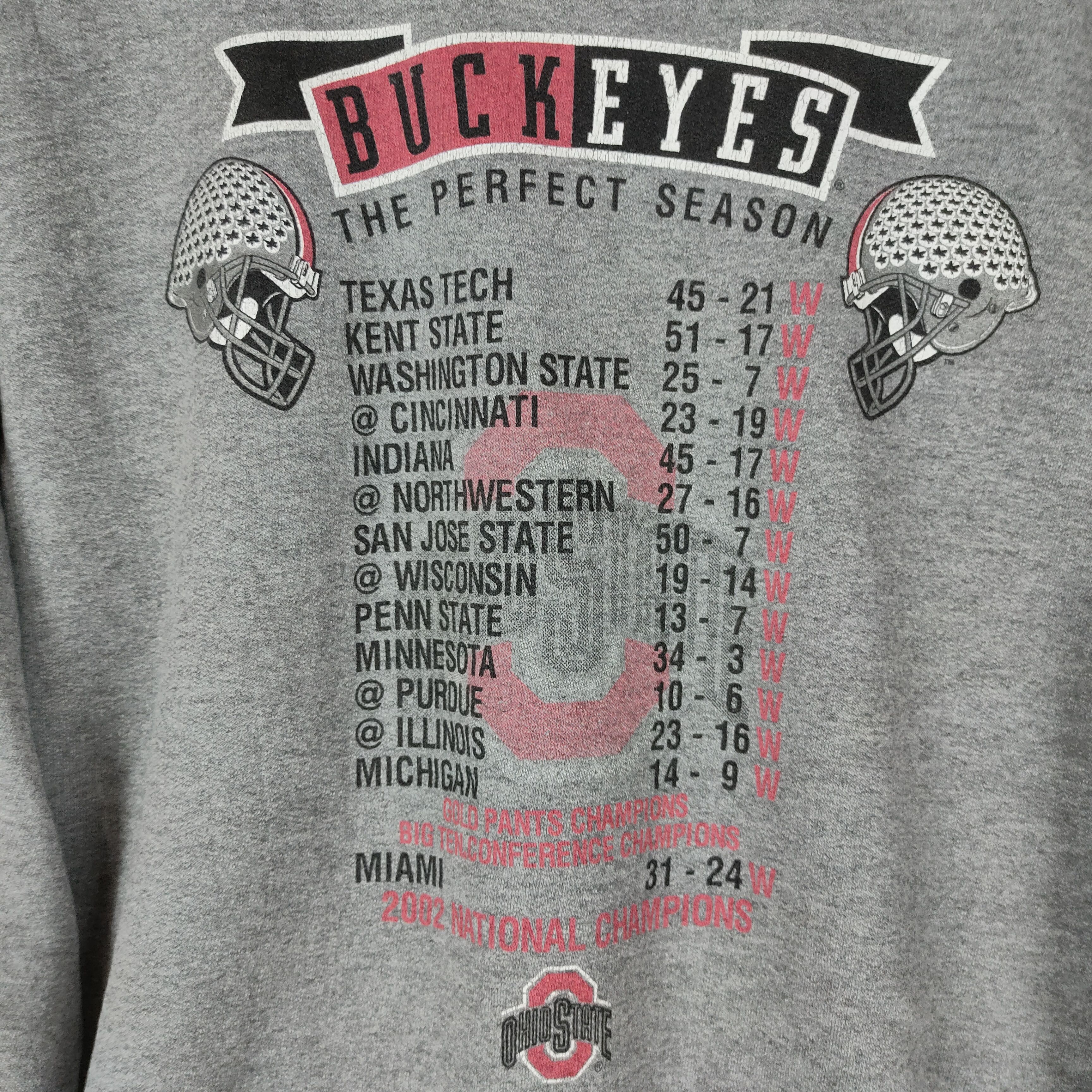 Vintage Vintage 2002 OHIO STATE National Champion Sweatshirt Size US XL / EU 56 / 4 - 6 Thumbnail