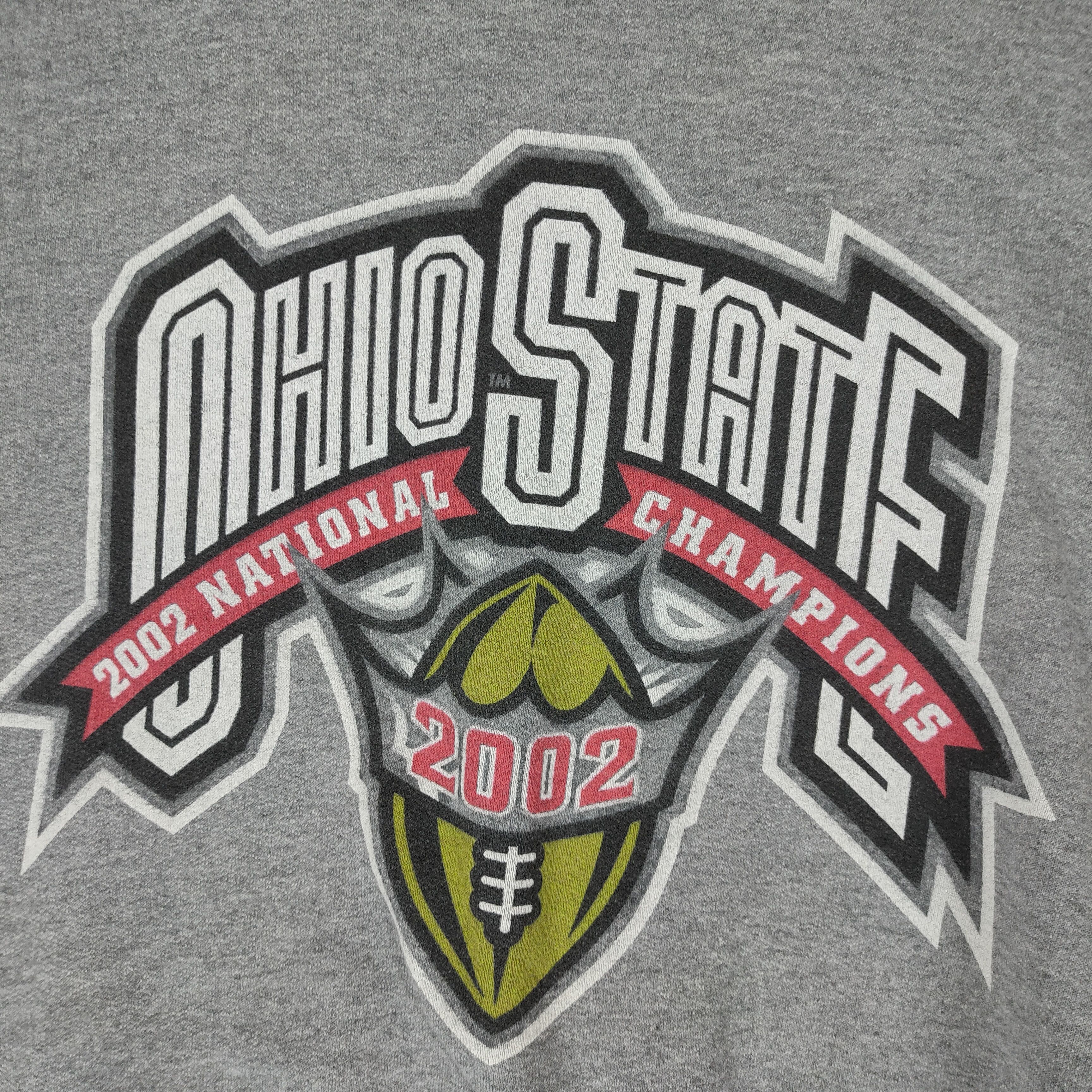 Vintage Vintage 2002 OHIO STATE National Champion Sweatshirt Size US XL / EU 56 / 4 - 3 Thumbnail