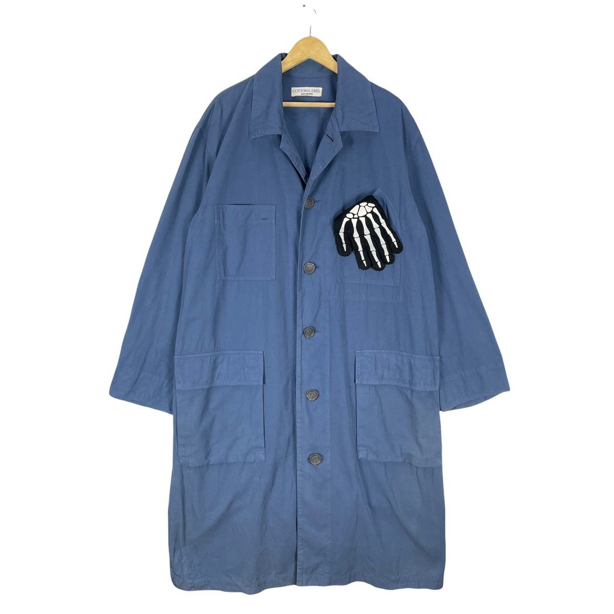 🌟ISSEY MIYAKE COTTON LABEL OVERCOAT LIGHT JACKET