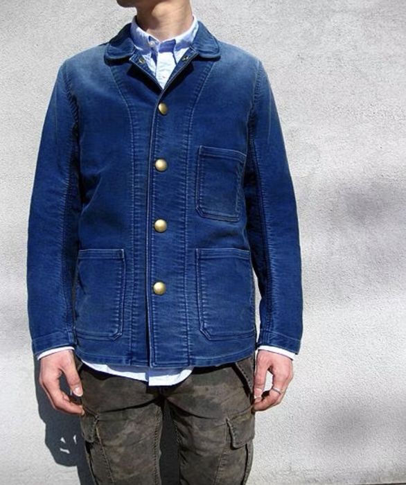 Visvim VISVIM CUNNINGHAM SMOCK DAMAGE MOLESKIN | Grailed