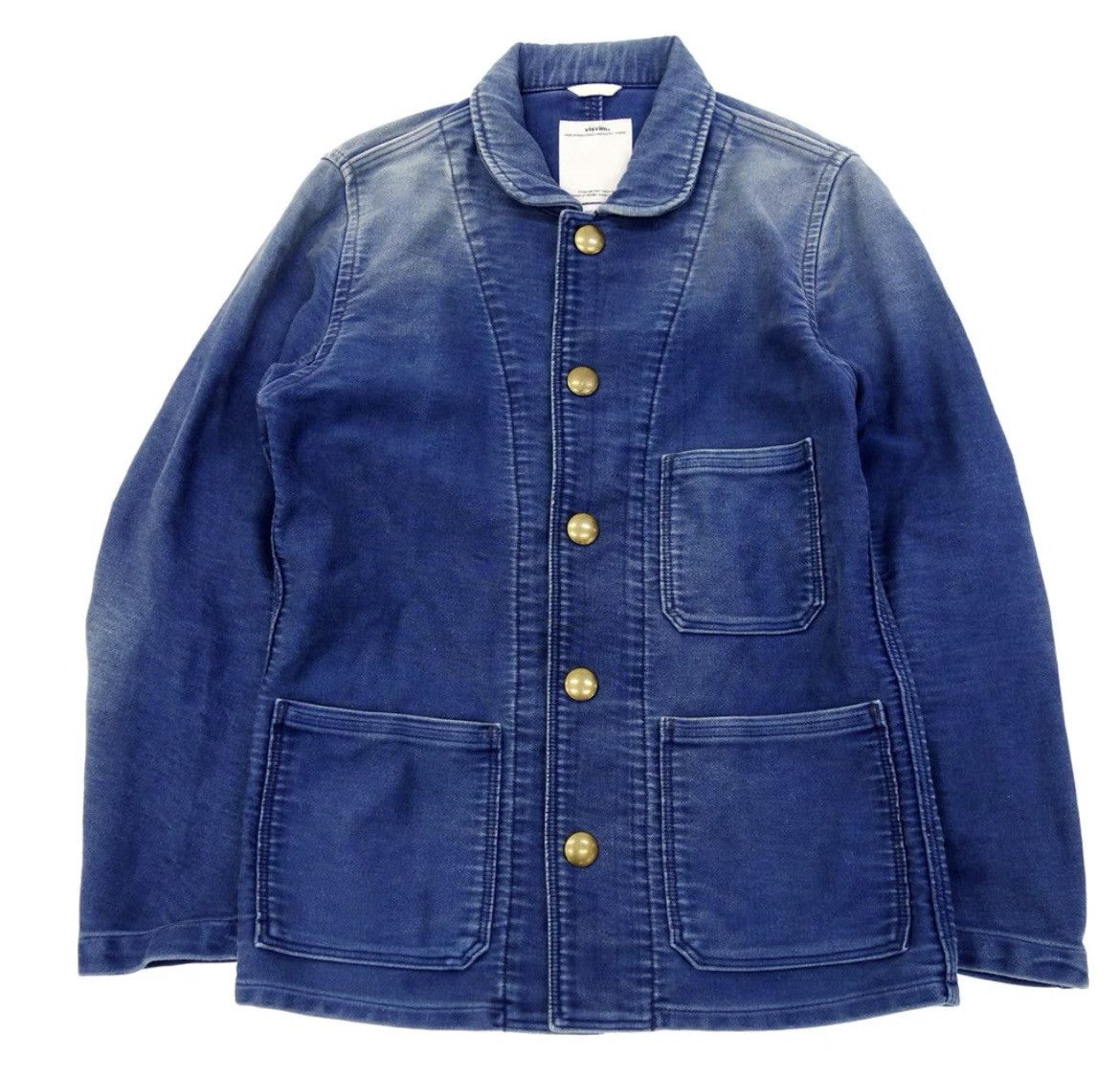 Visvim VISVIM CUNNINGHAM SMOCK DAMAGE MOLESKIN | Grailed