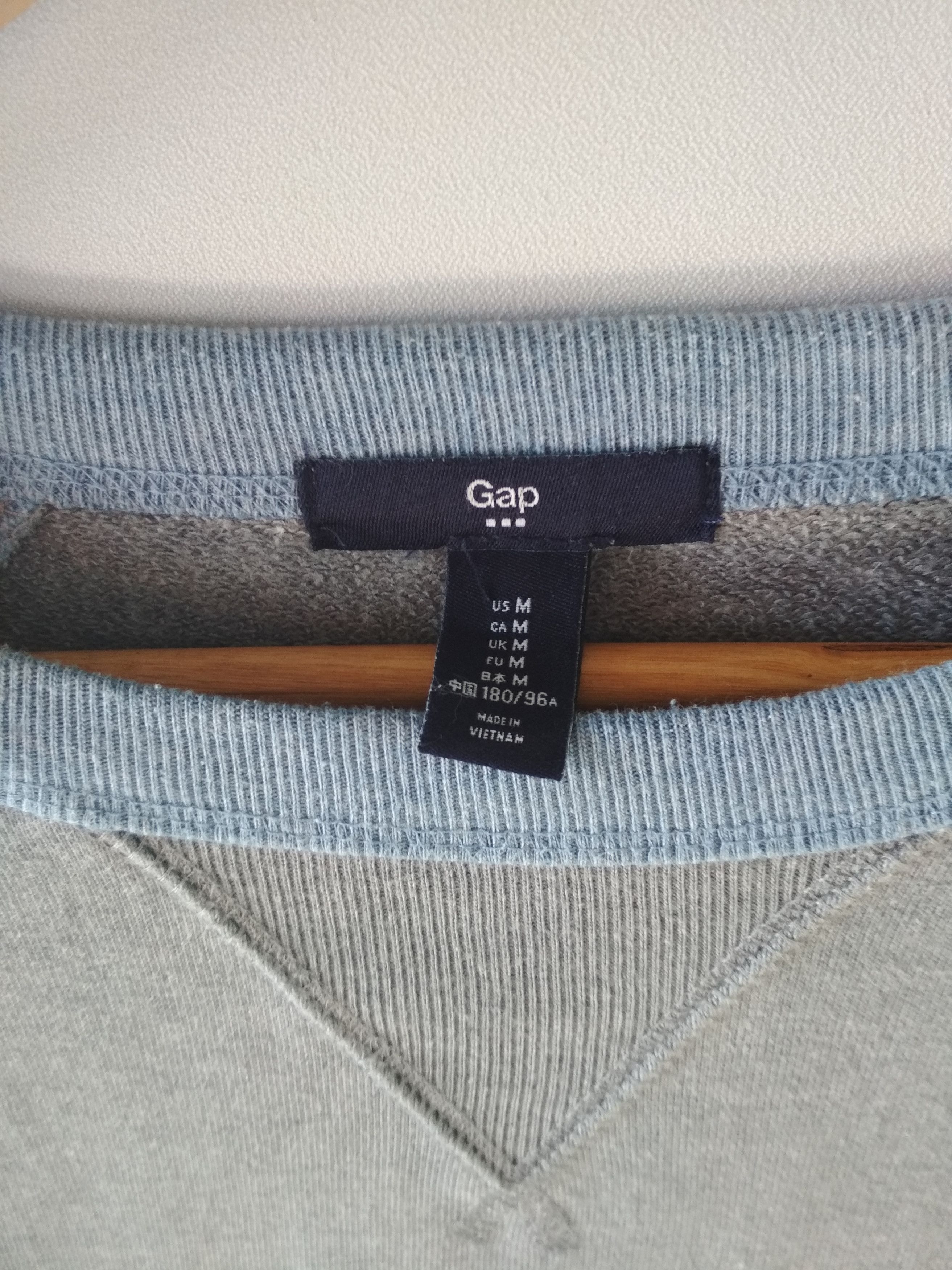 Gap GAP PLAIN TWIN COLOR REWNECK HIP HOP SWEATSHIRT Size US M / EU 48-50 / 2 - 2 Thumbnail