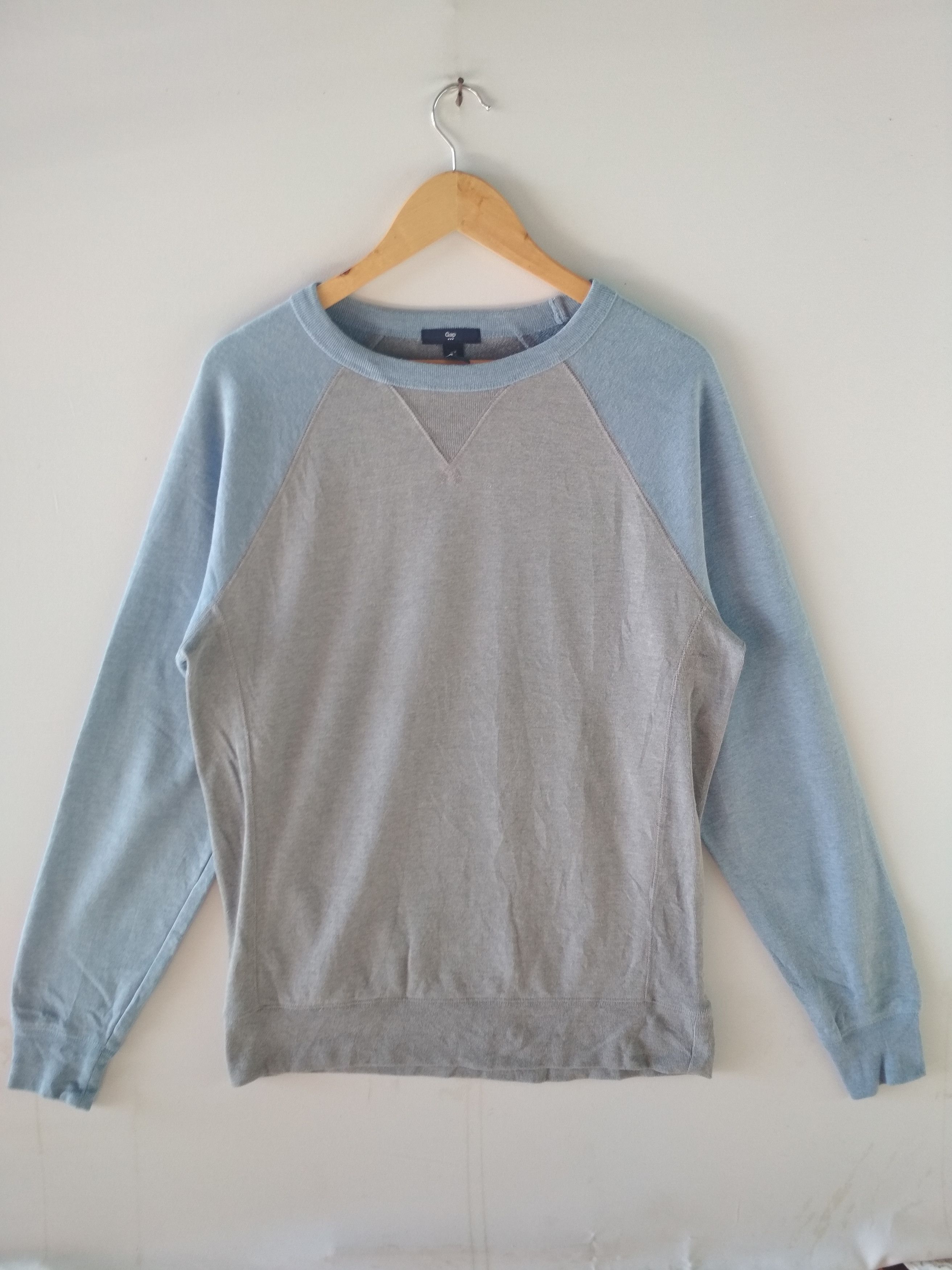 Gap GAP PLAIN TWIN COLOR REWNECK HIP HOP SWEATSHIRT Size US M / EU 48-50 / 2 - 1 Thumbnail